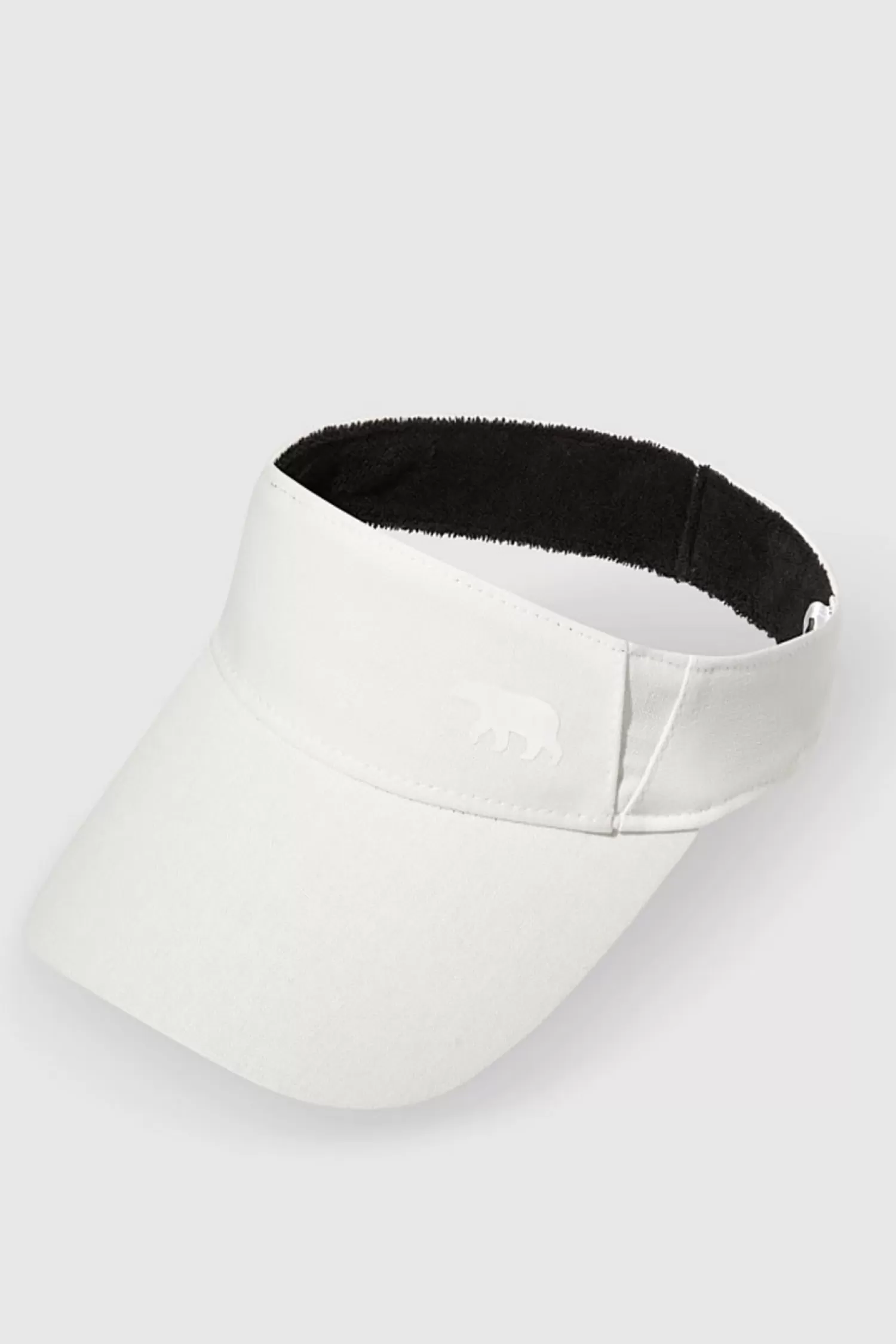 Running Bare Activewear*Aces Linen Visor - White - RB16