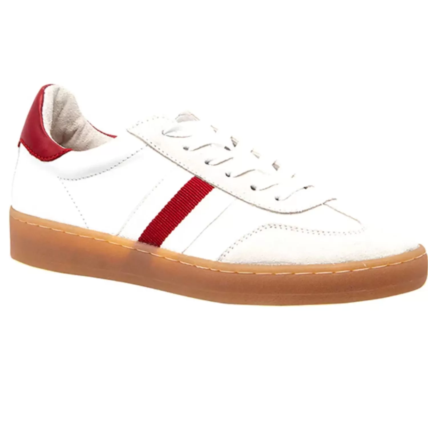 Alfie & Evie Sneakers*Aloha Sneaker - Cream/Red - AE20