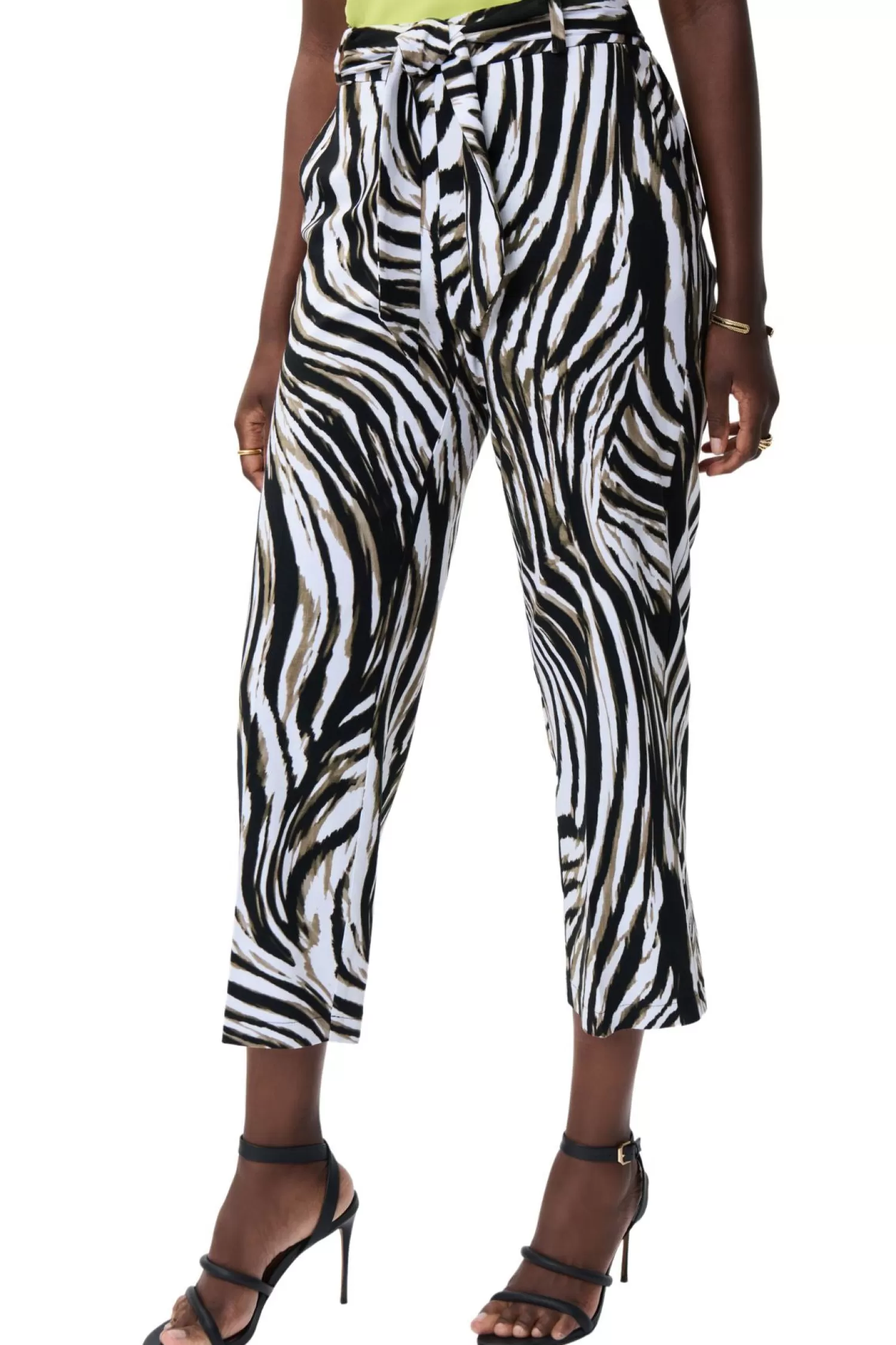 Joseph Ribkoff Ladies Pants*Animal Print Wide Leg Pant - JR16