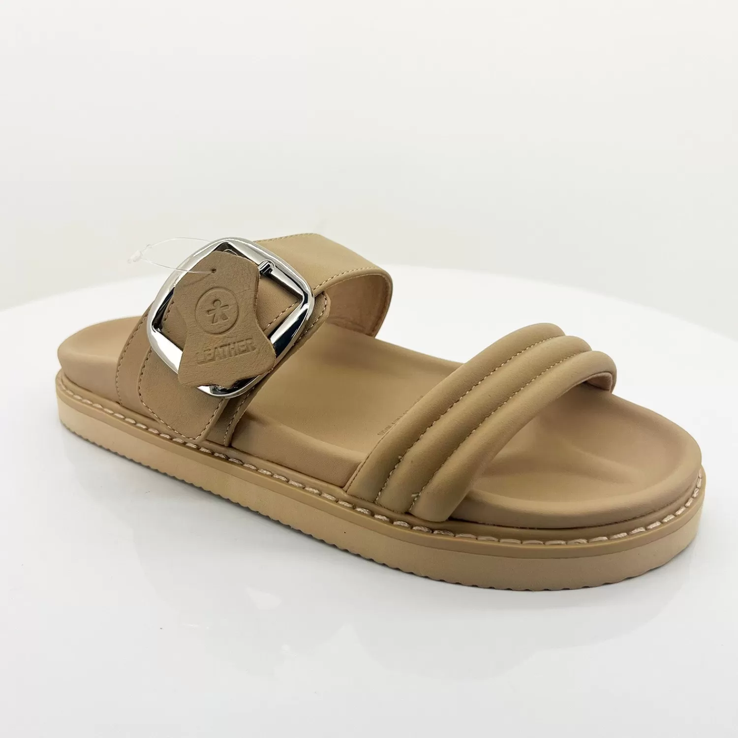 Human Sandals*Bailey Slides - Nude - HS5
