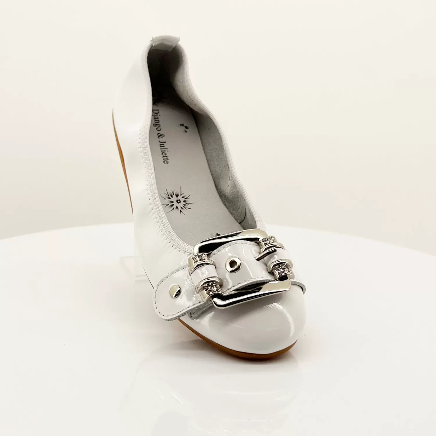 Django & Juliette Flats*Bellez - White - DJ5