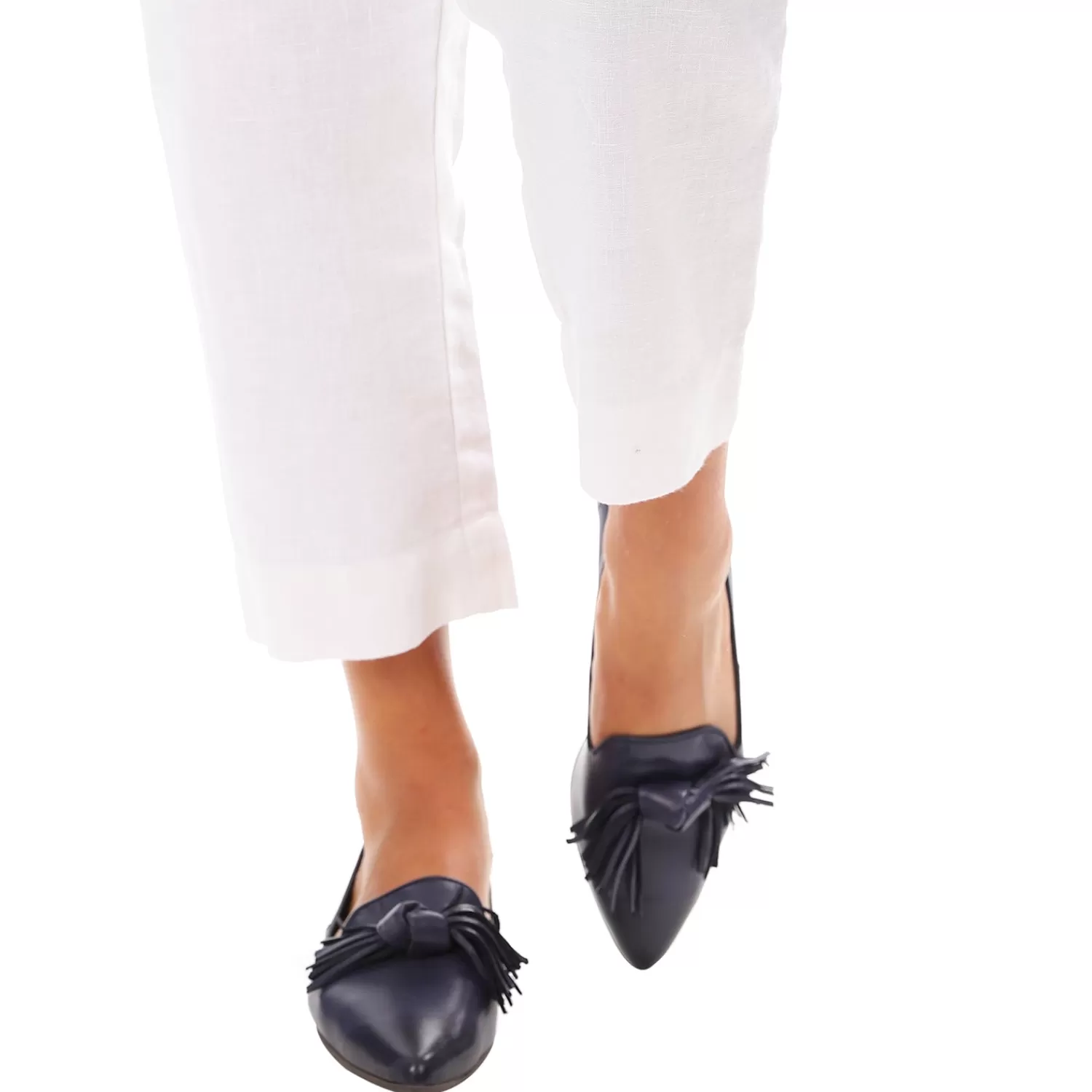 Bueno Casual Shoes | Flats*Bestie Bow - Navy - BN14