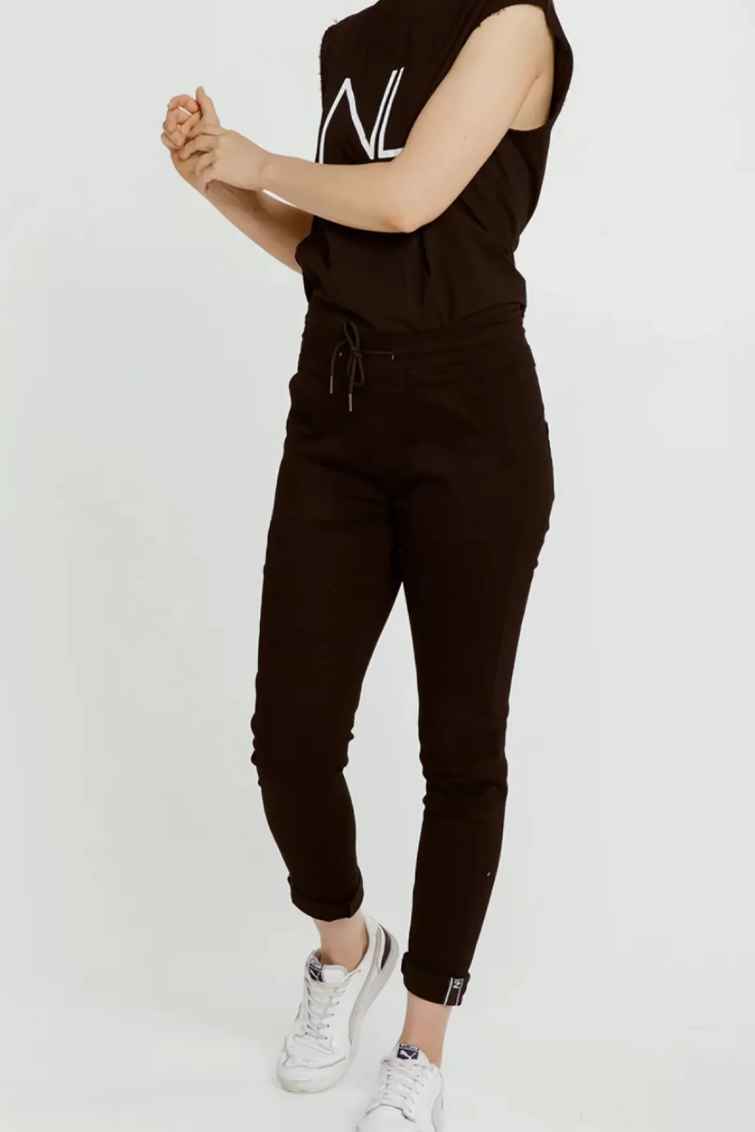 New London Jeans Women's Jeans*Black Hope Jogger - NLJ18