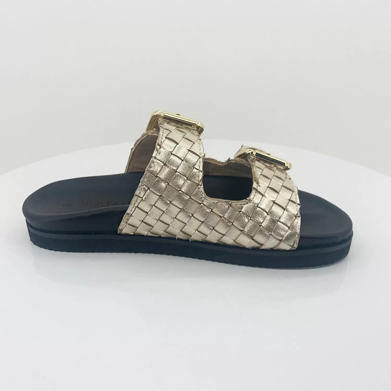 Human Shoes Casual Shoes | Flats*Blair Sandal - Washed Gold -HS8