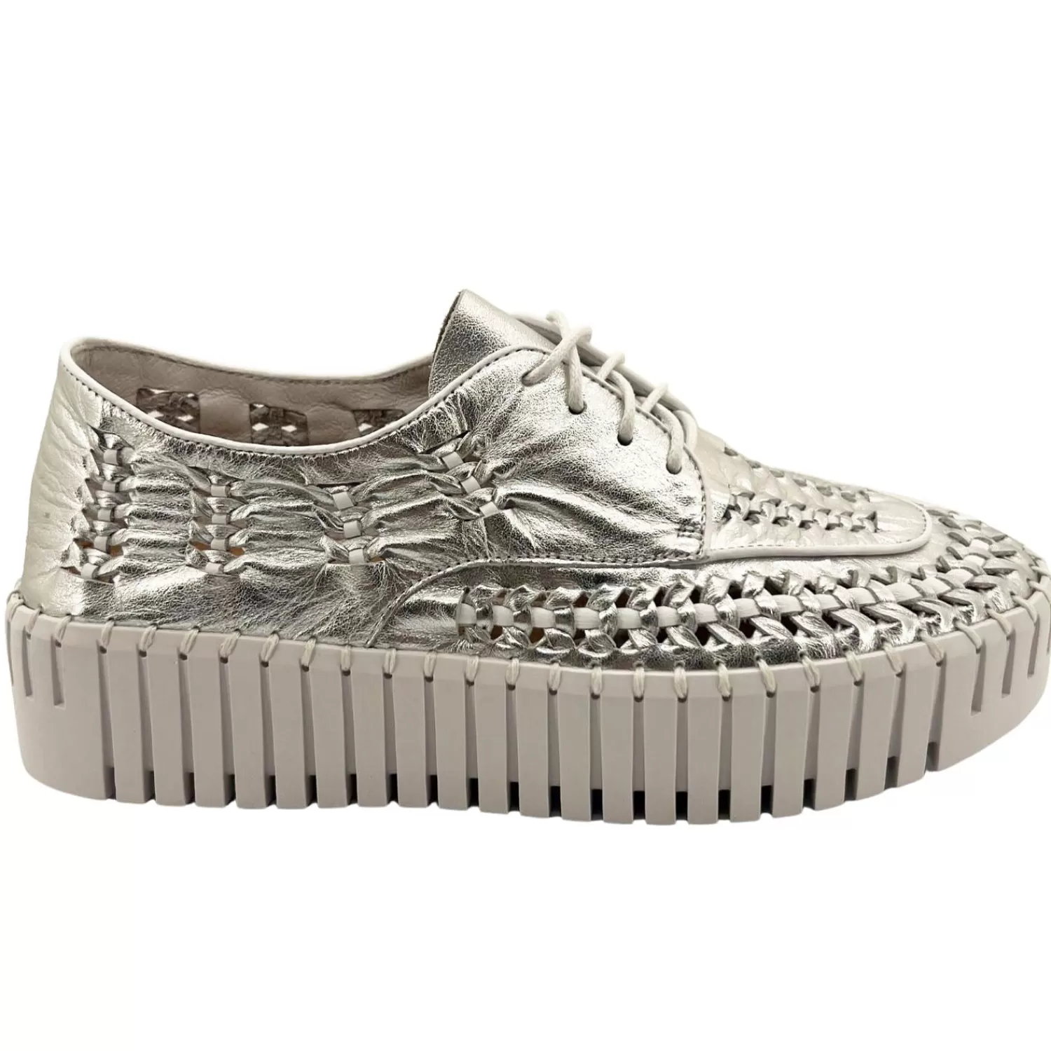Django & Juliette Sneakers*Brodies Sneaker - Silver - DJ10