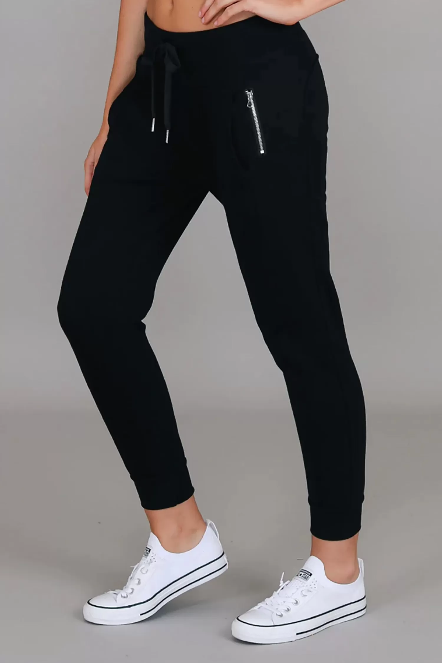 3RD STORY Ladies Pants*Byron Jogger - Black - RD1