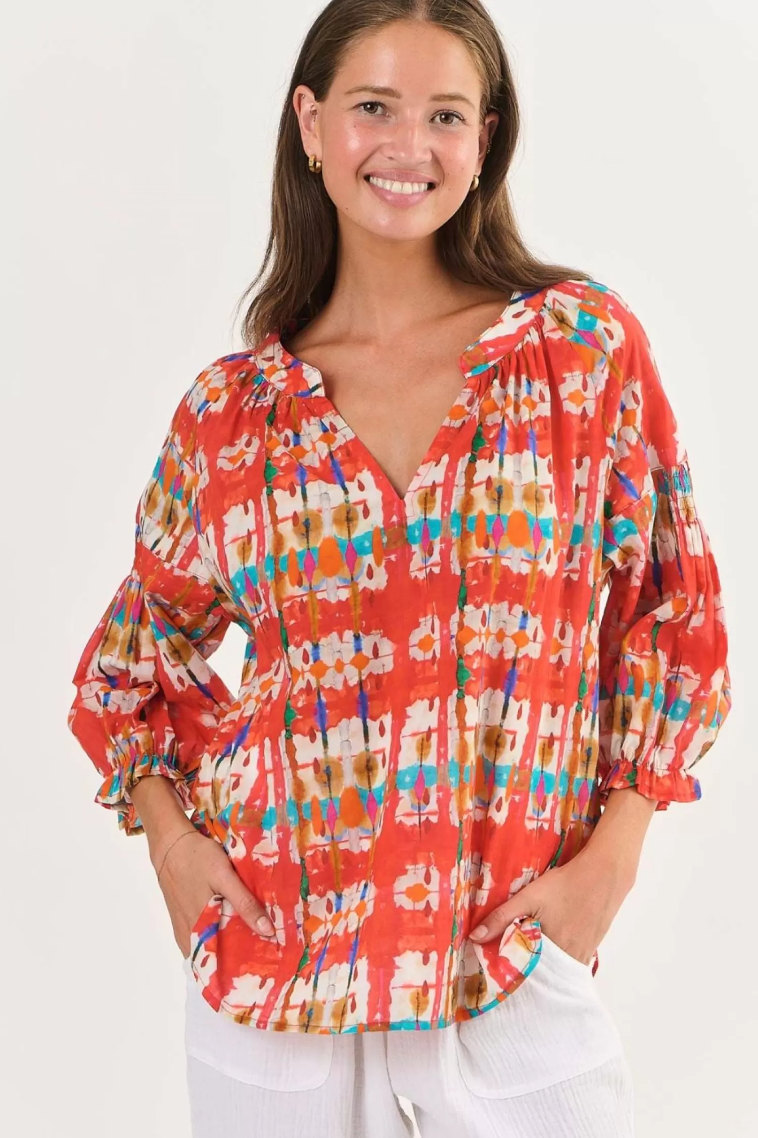 Namastai Shirts & Tops*Cable Top - Tutti Frutti - N9