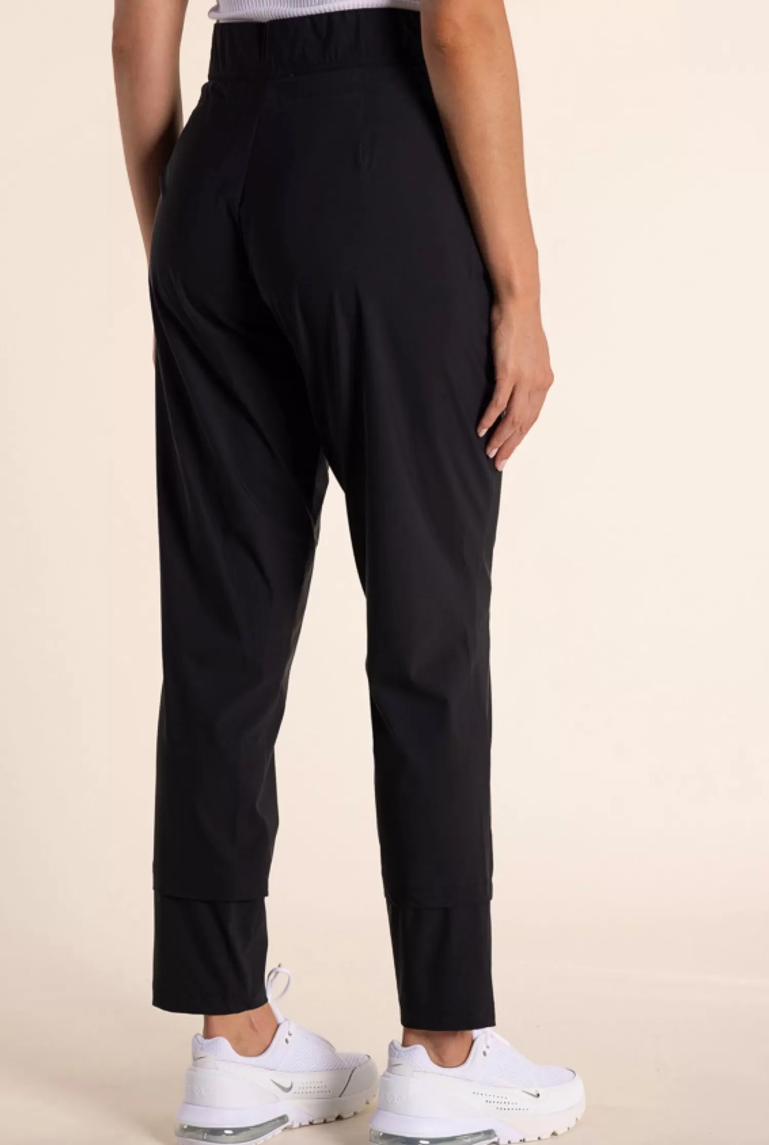 Two-T's Ladies Pants*Caroline Panelled Pant - Black - TT48