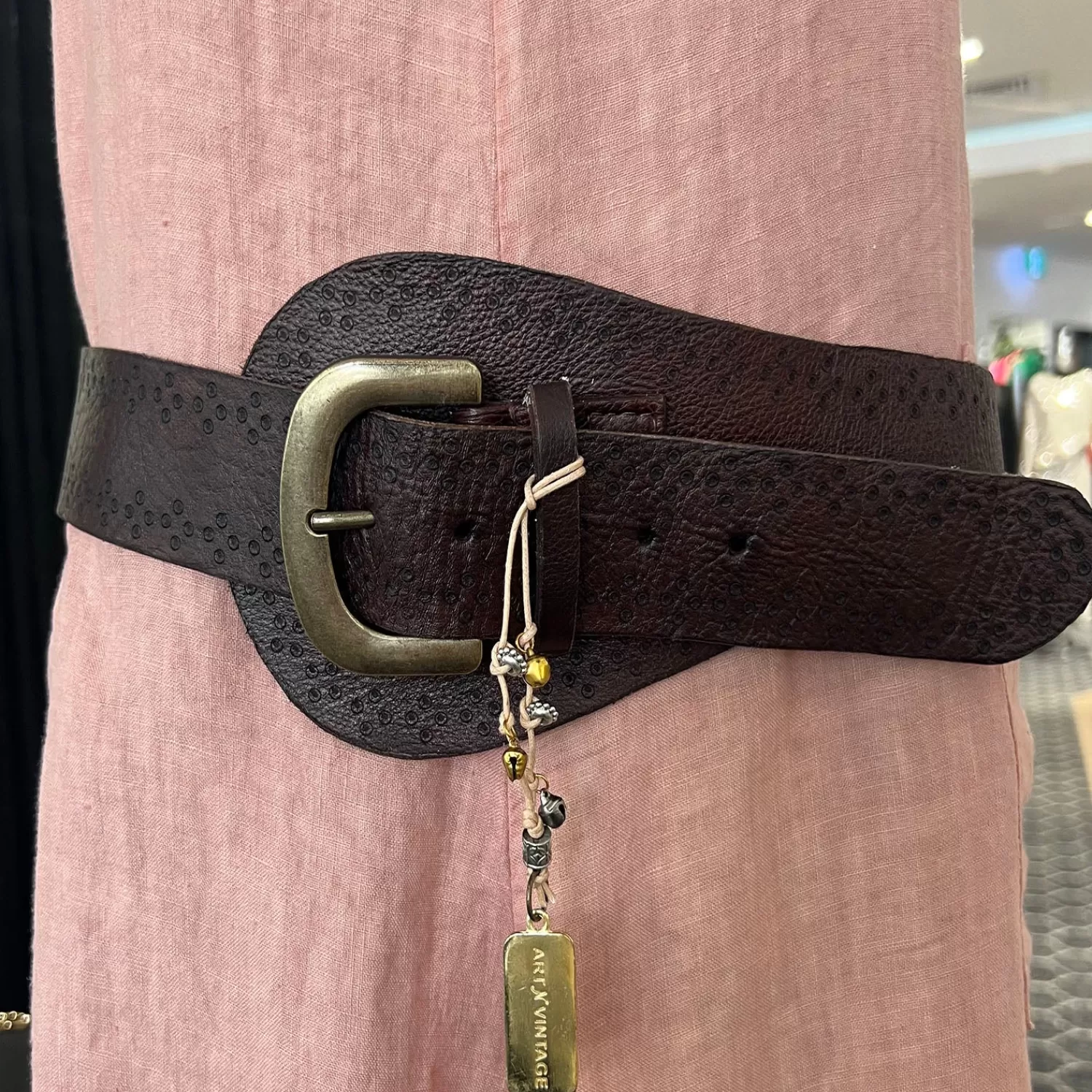 Art N Vintage Belts*Cassia Belt - Brown - AV3