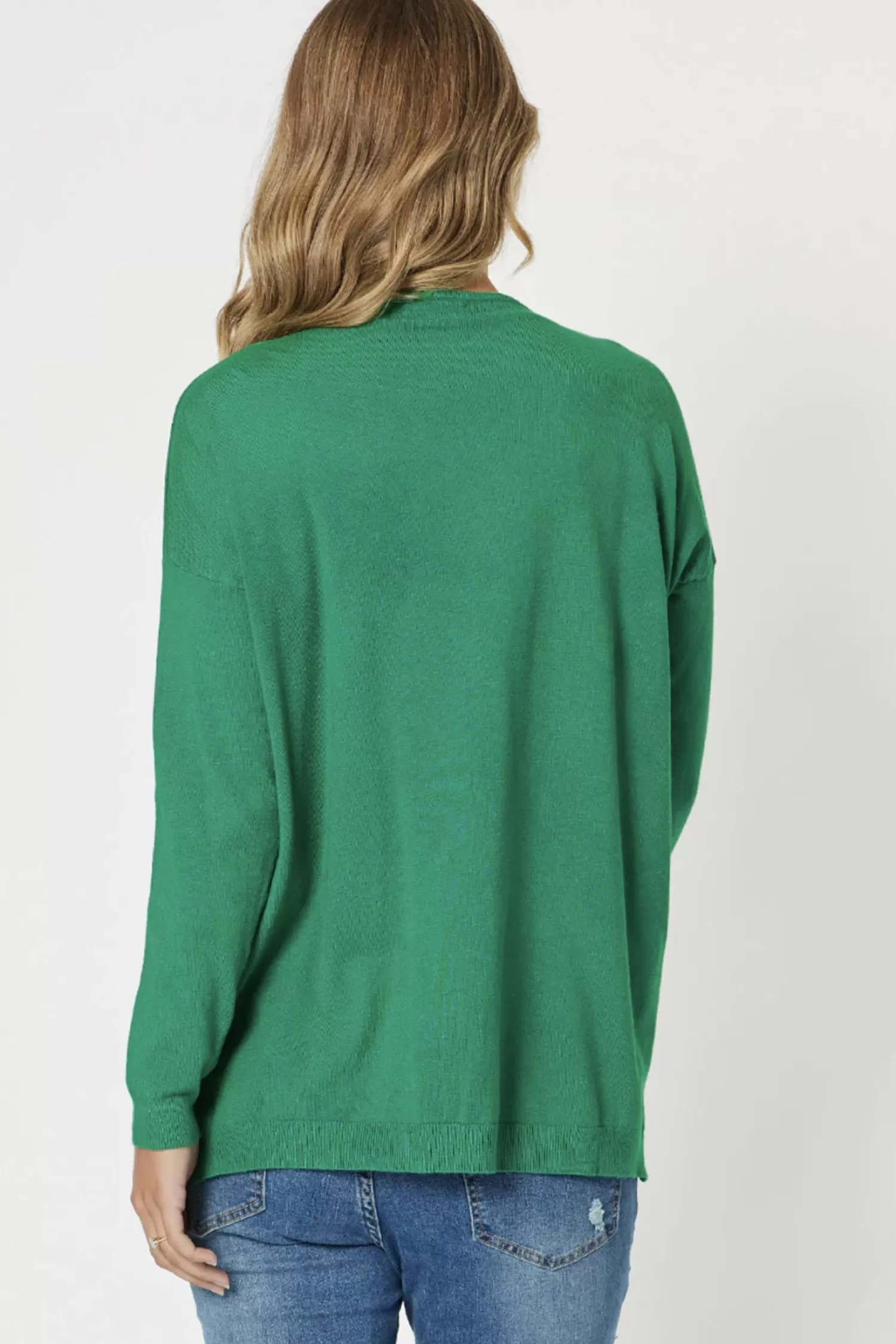 Threadz Jumpers & Knitwear*Cest La Vie Sweat - Ivy - TZ21