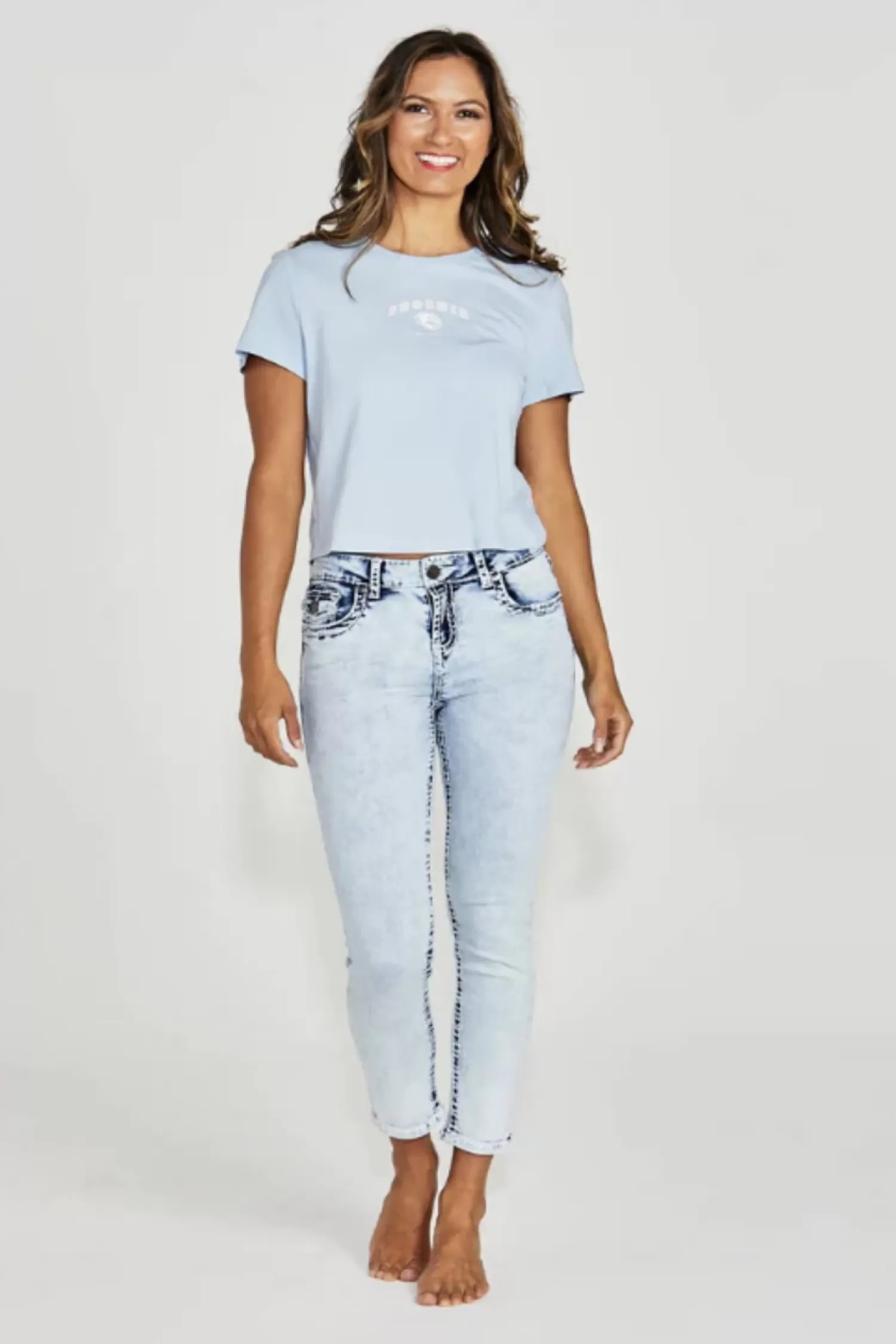 New London Jeans Women's Jeans*Chelsea-S Taper Crop Jean - NLJ29