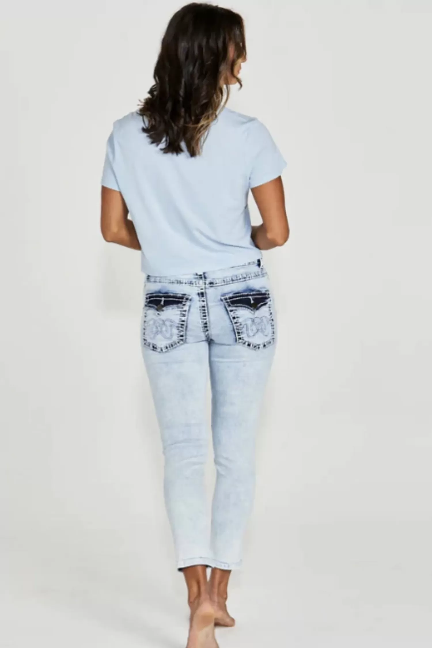 New London Jeans Women's Jeans*Chelsea-S Taper Crop Jean - NLJ29