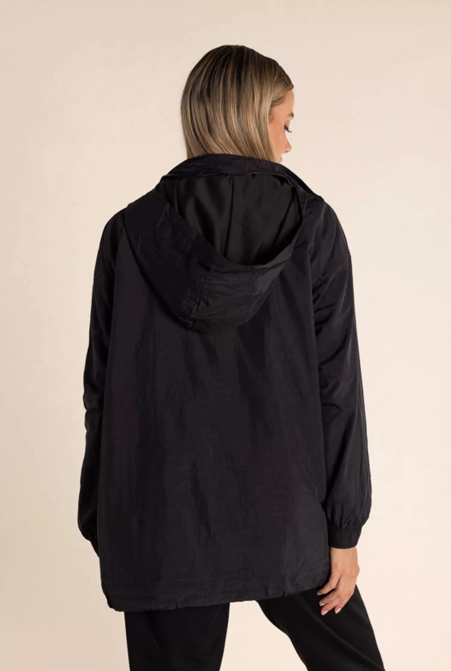 Two-T's Coats & Jackets*Chloe Spray Jacket - Black/Gold Logo - TT49