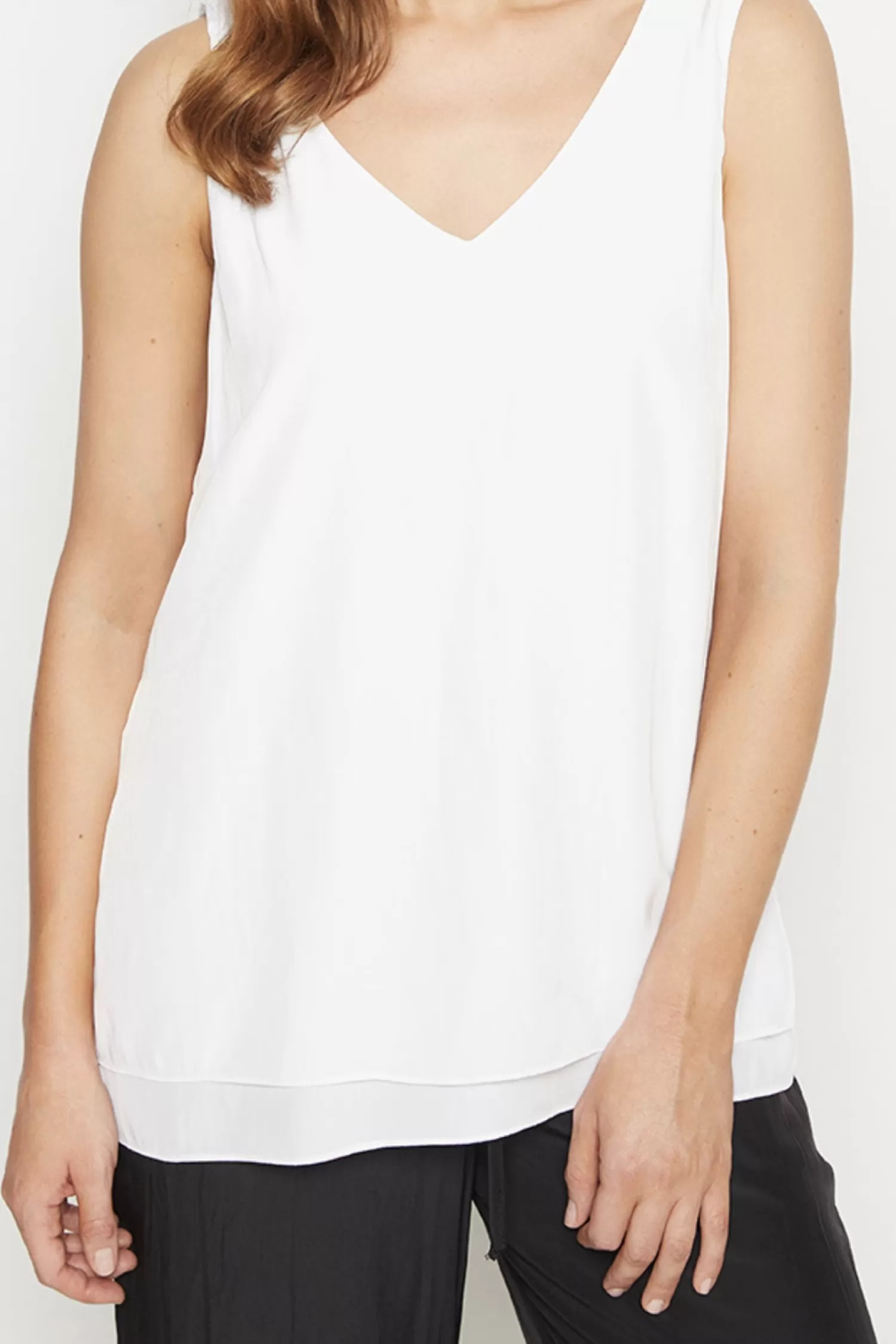 Philosophy Shirts & Tops*Darty Tank - White - Ph11