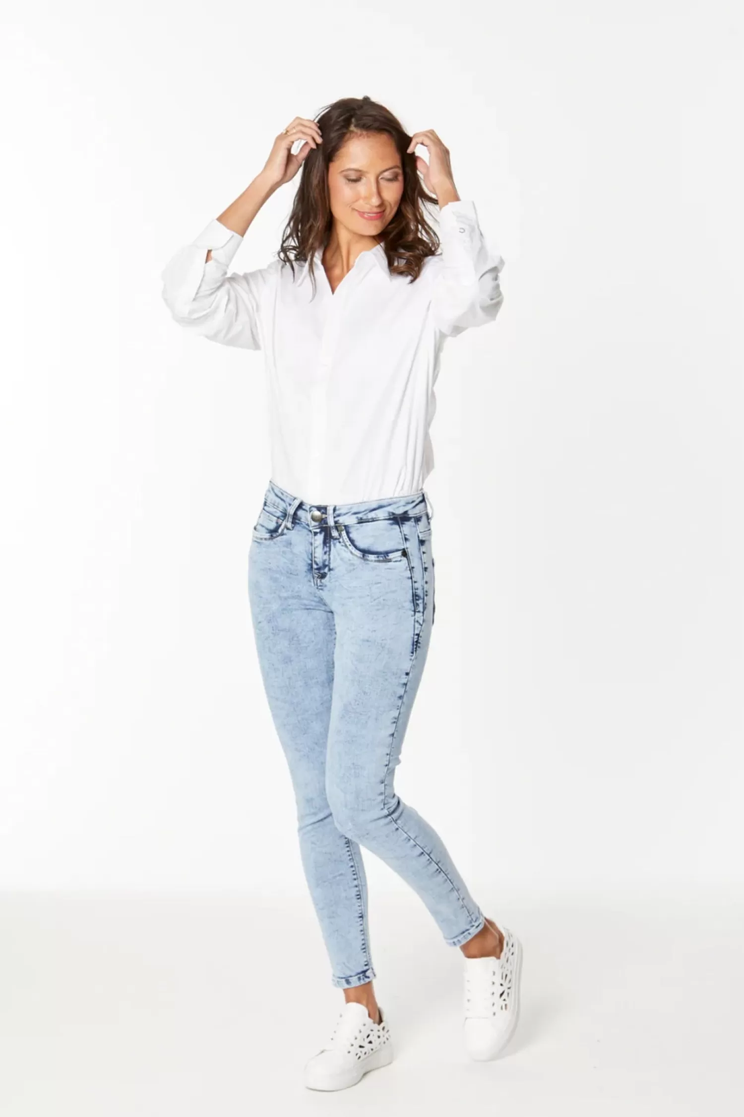 New London Jeans Women's Jeans*Dublin Hybrid Jeans - Wash - NLJ4