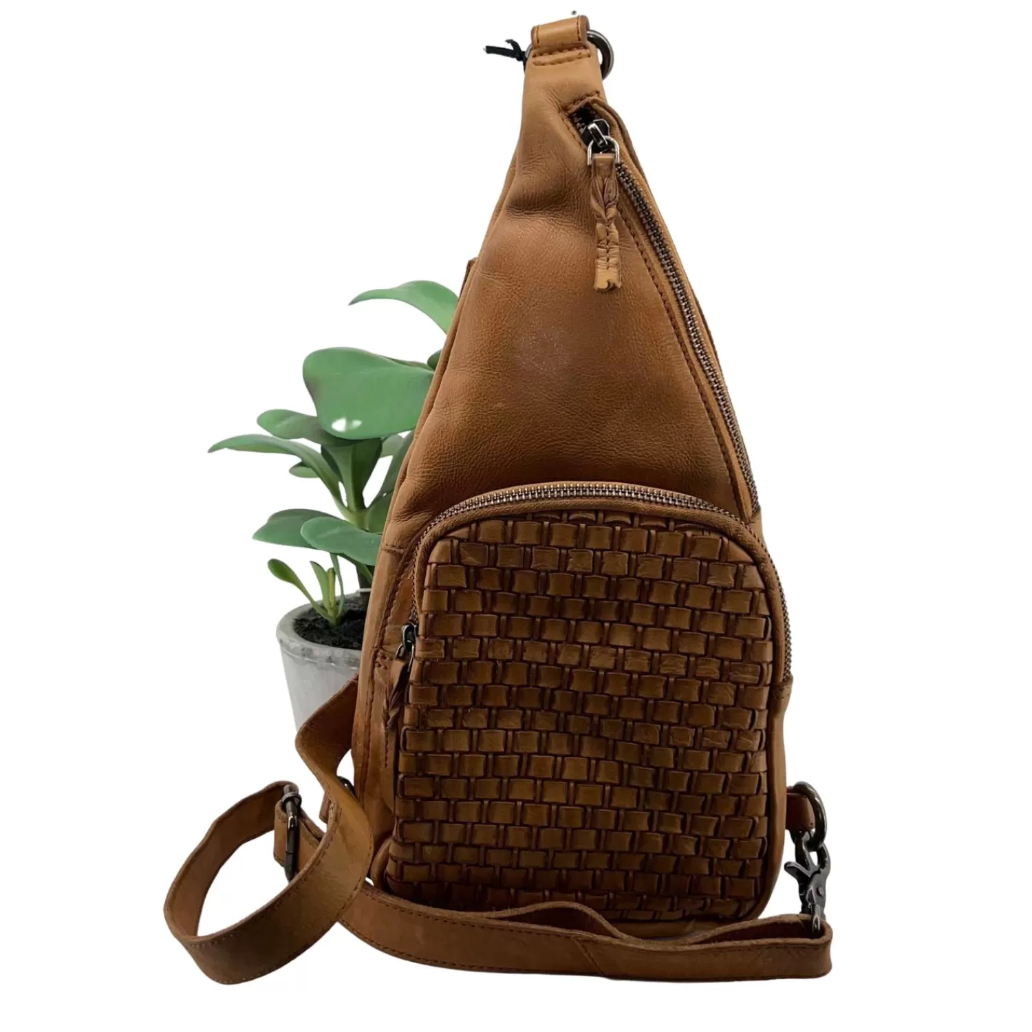 Modapelle Handbags*Eliza Crossbody Bag - Tan - ML11