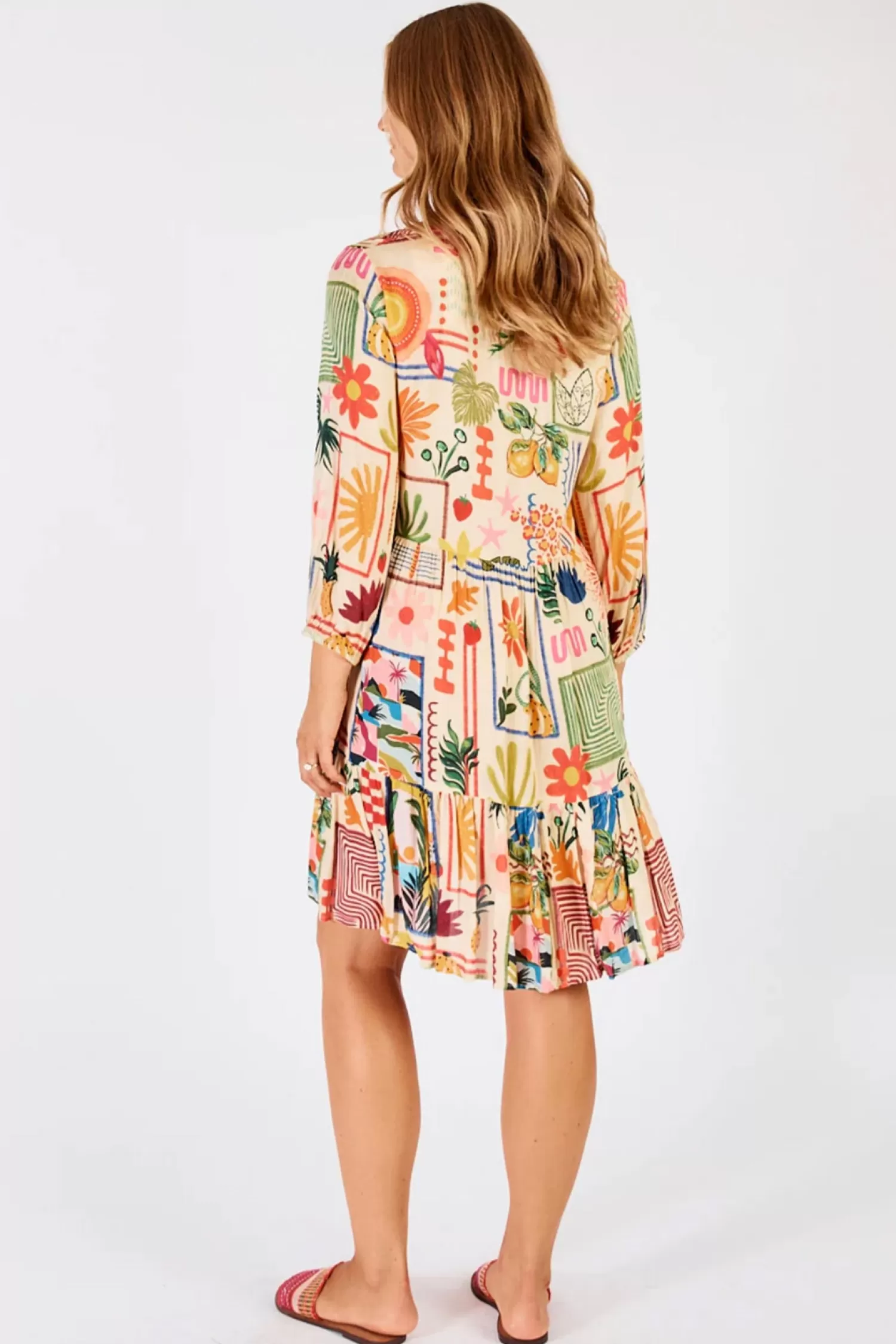 Lula Life Dresses*Ellery Dress - Cream - LL23