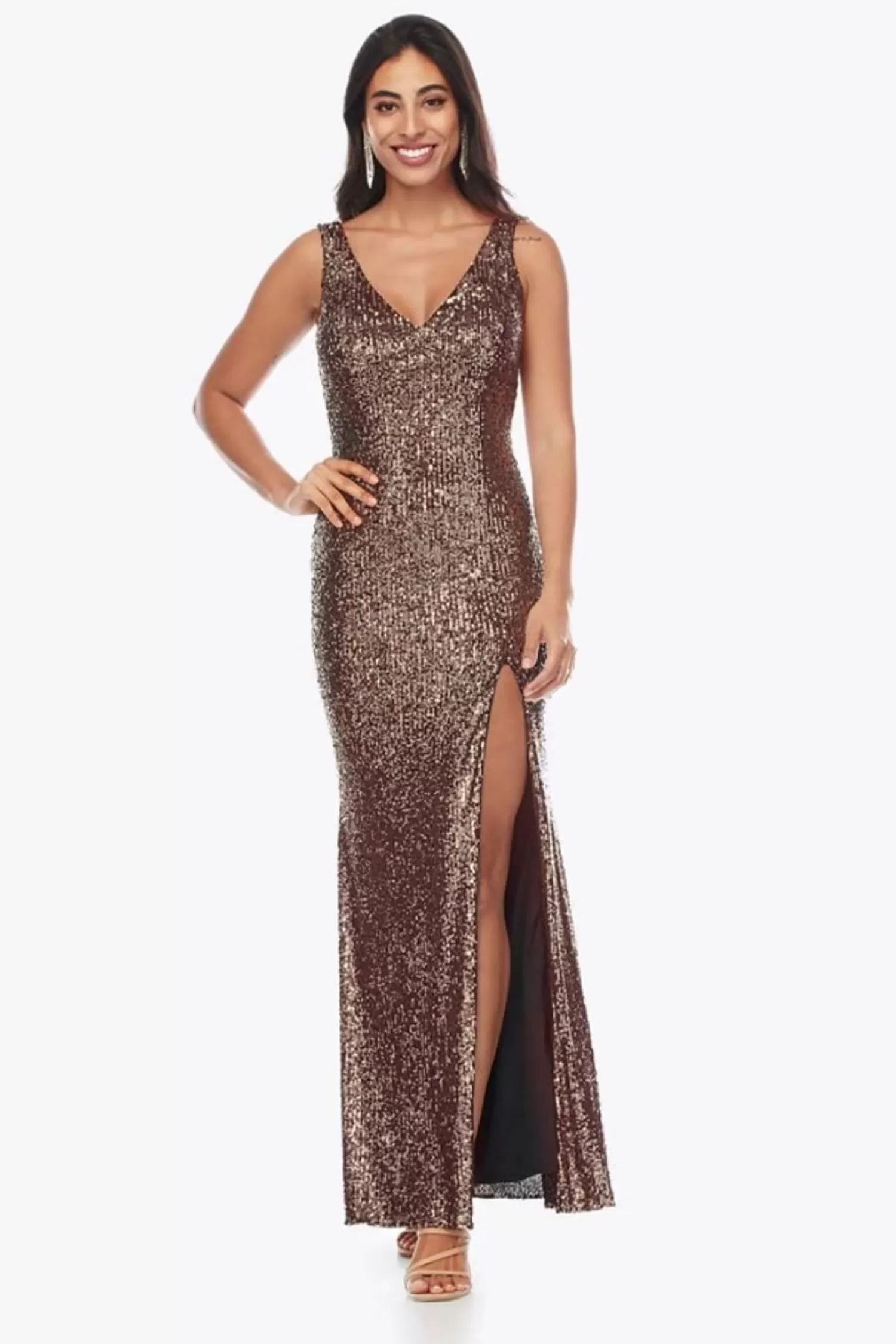 Zaliea Weddings & Events | Dresses*Esme Gown - Platinum - Z22