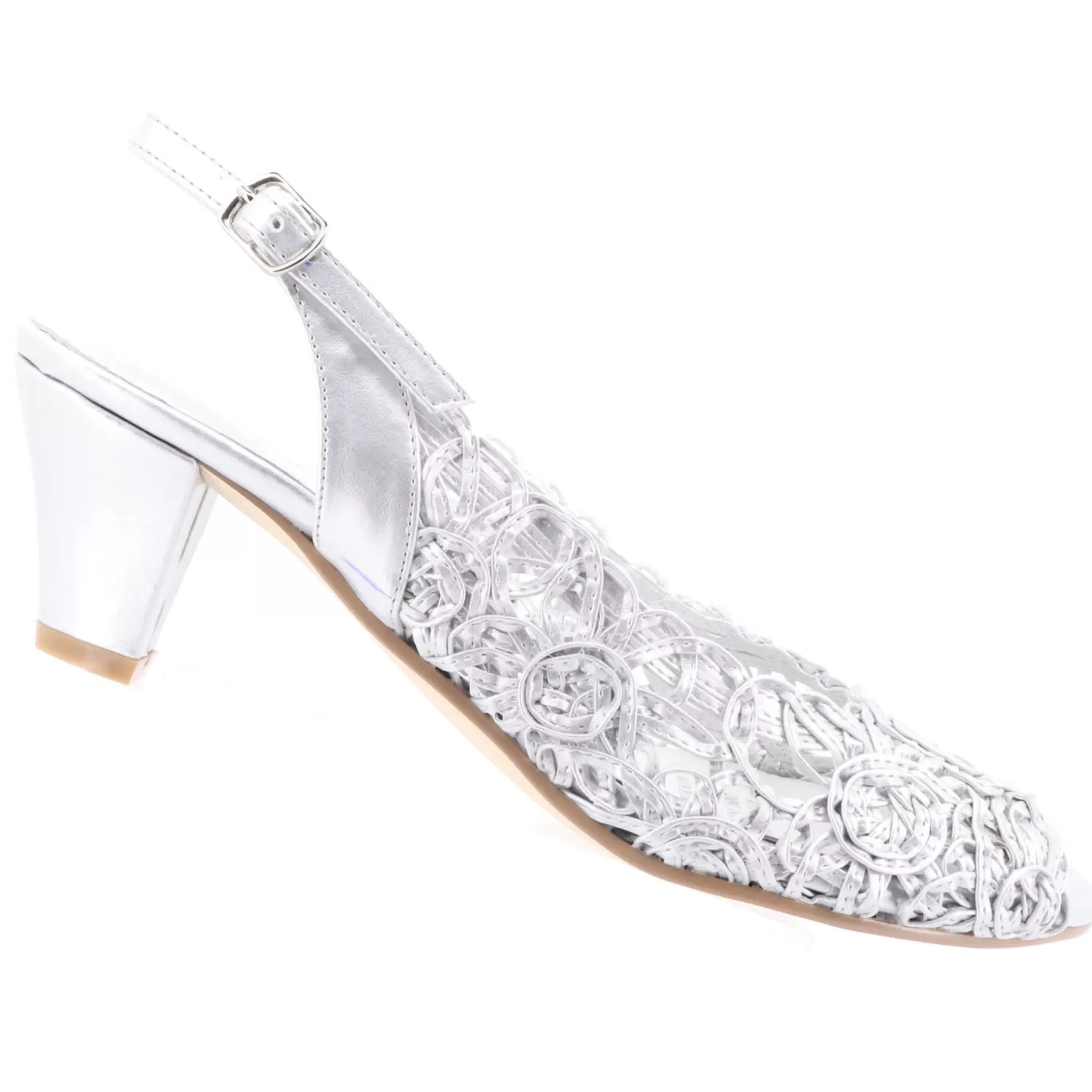 Emma Kate Wedding Shoes | Heels*Event Heels | Silver | EK1