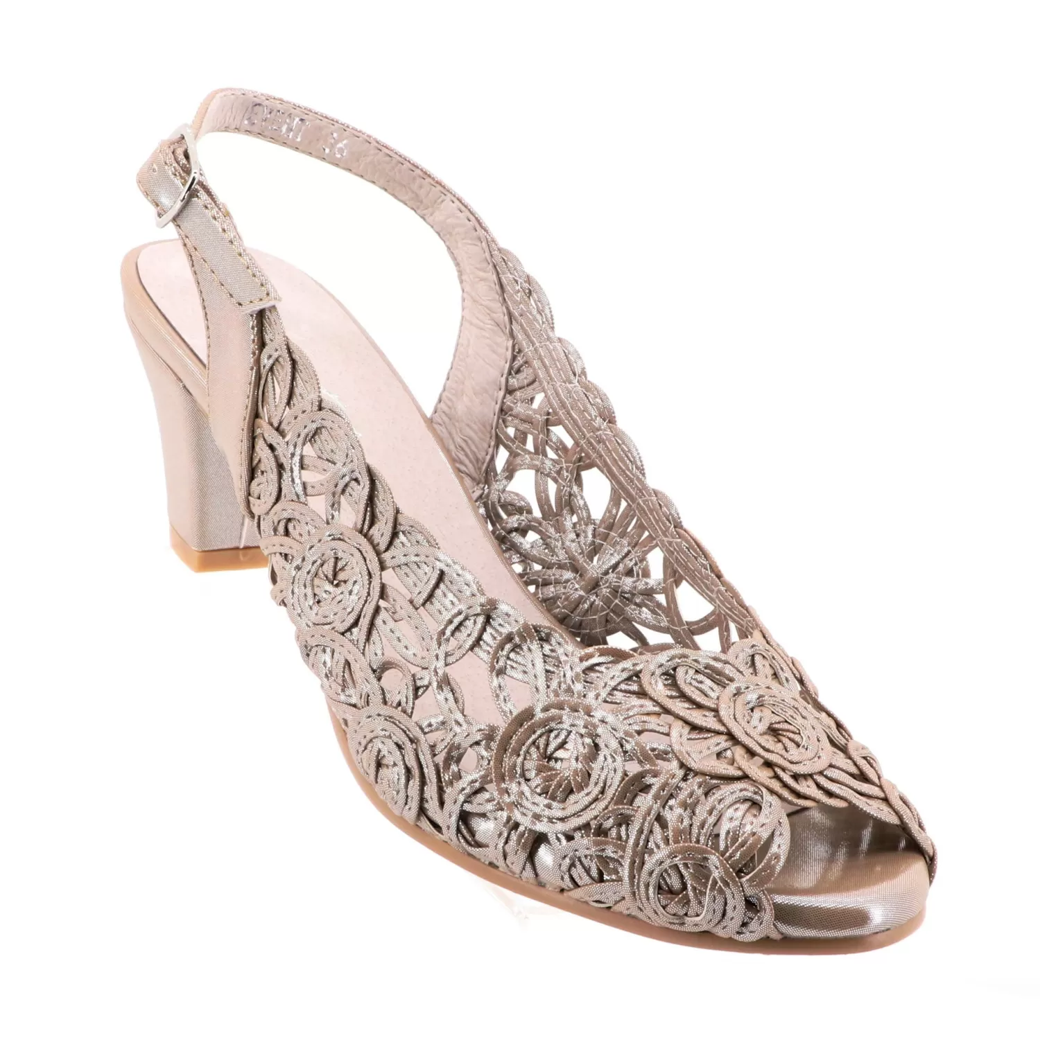 Emma Kate Wedding Shoes | Heels*Event Heels | Soft Gold | EK1