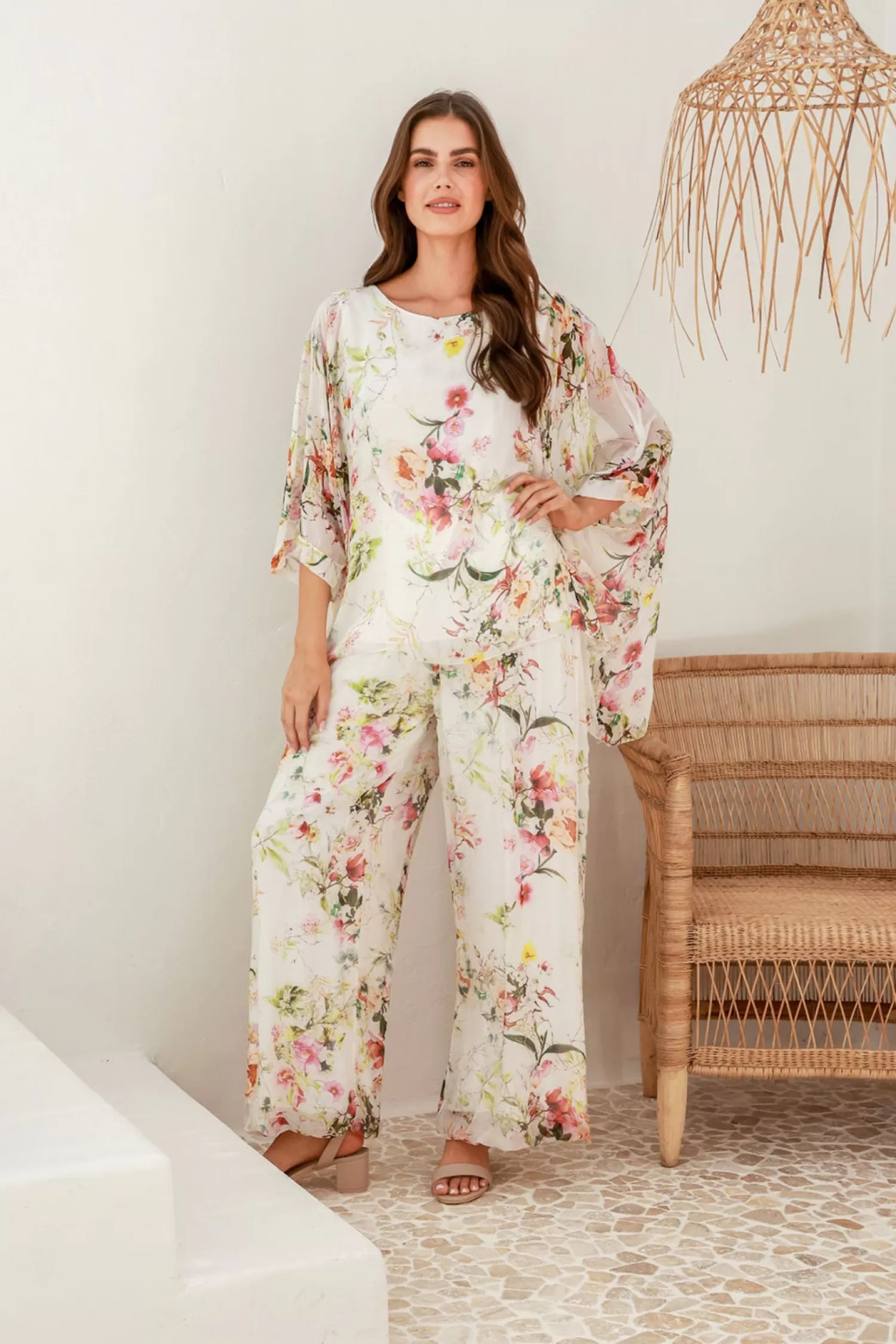 The Italian Cartel Ladies Pants*Fiorella Floral Pant | IC10