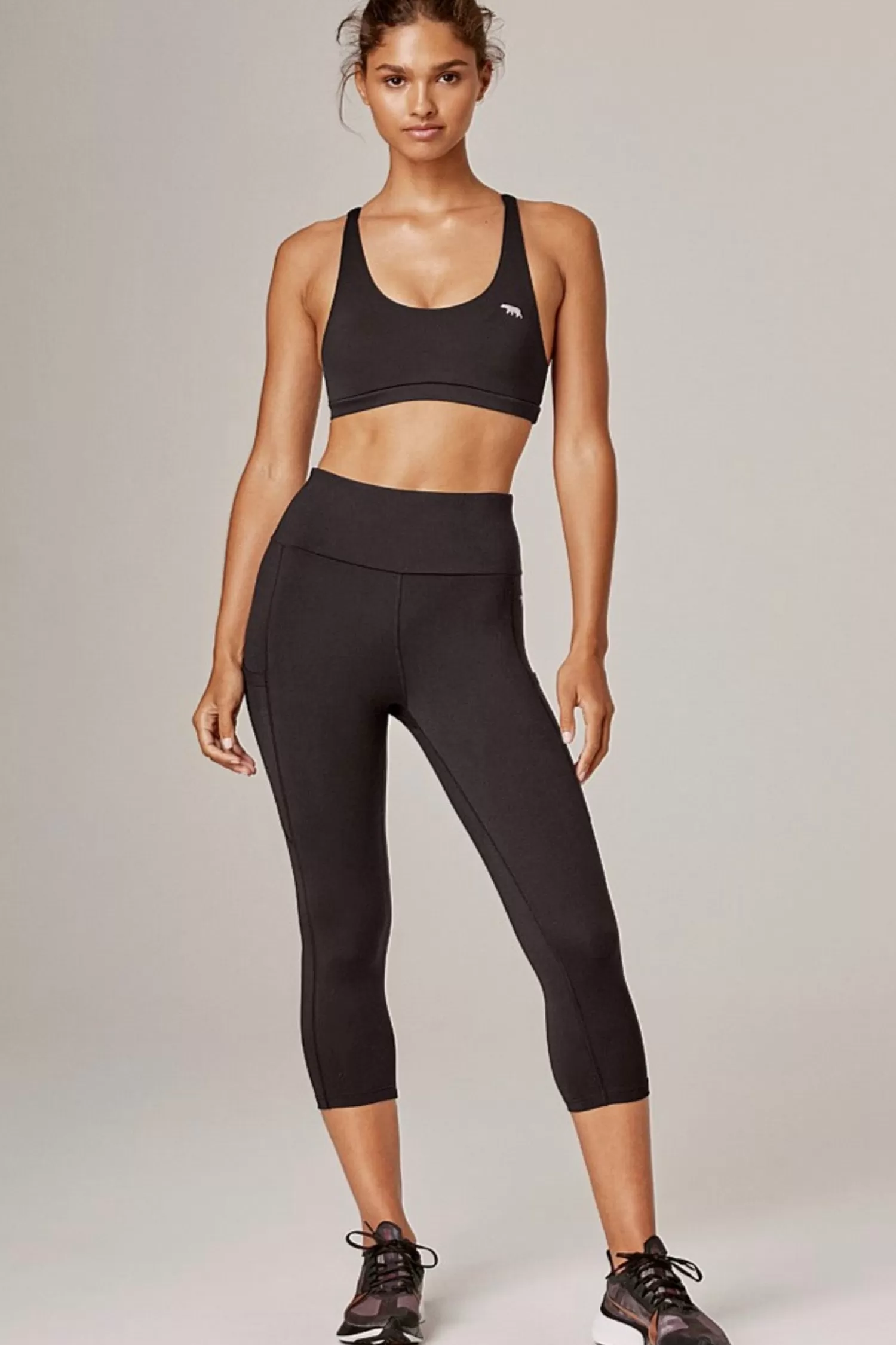 Running Bare Ladies Pants | Activewear*Flex Zone 3/4 Legging - RB9