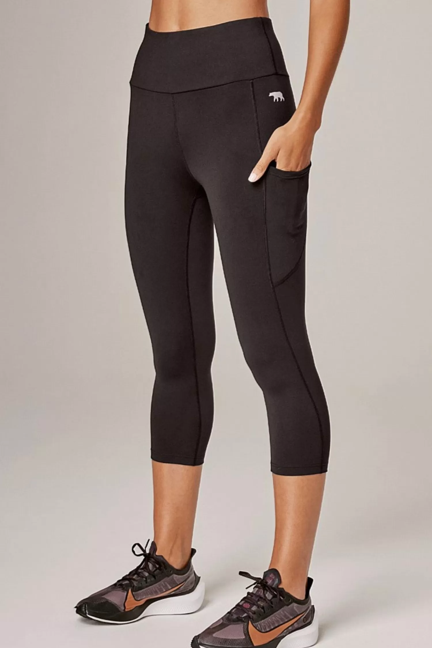 Running Bare Ladies Pants | Activewear*Flex Zone 3/4 Legging - RB9