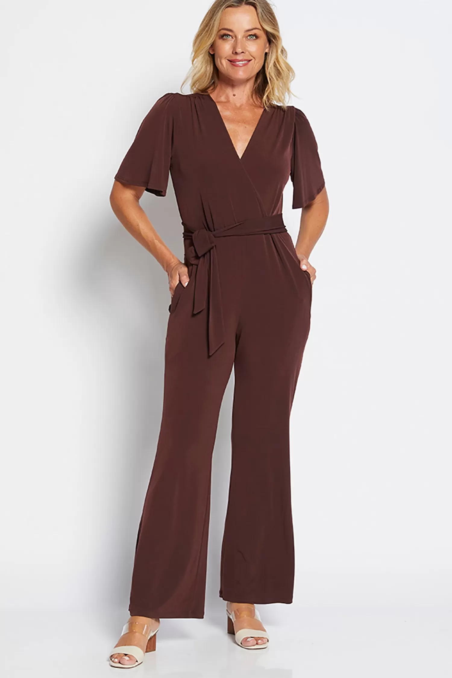 Philosophy Jumpsuits*Flutter Jumpsuit - Chocolate - PH3