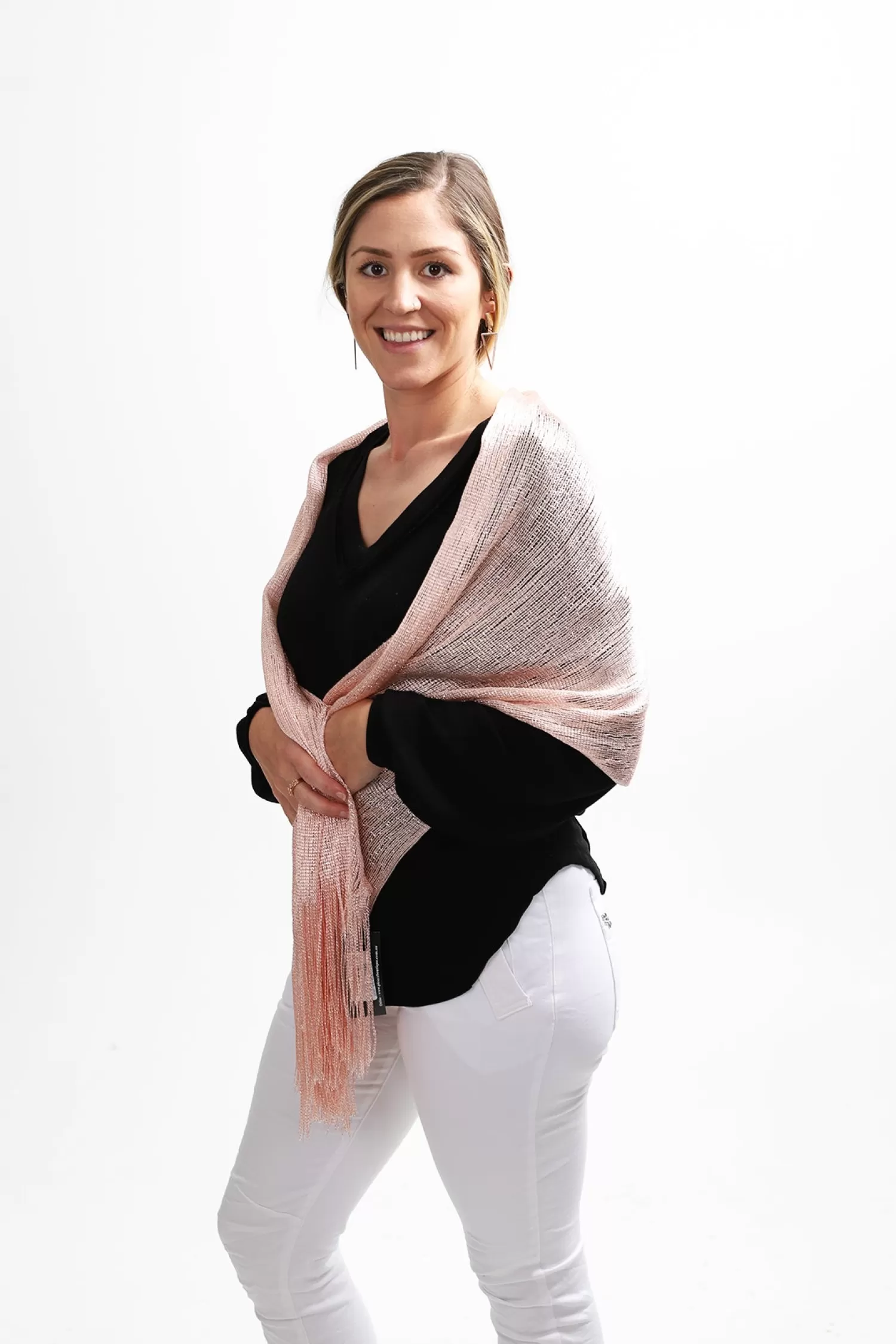 Stellar Rose Scarves & Wraps*Gatsby Shawl | Rose Pink | SR165