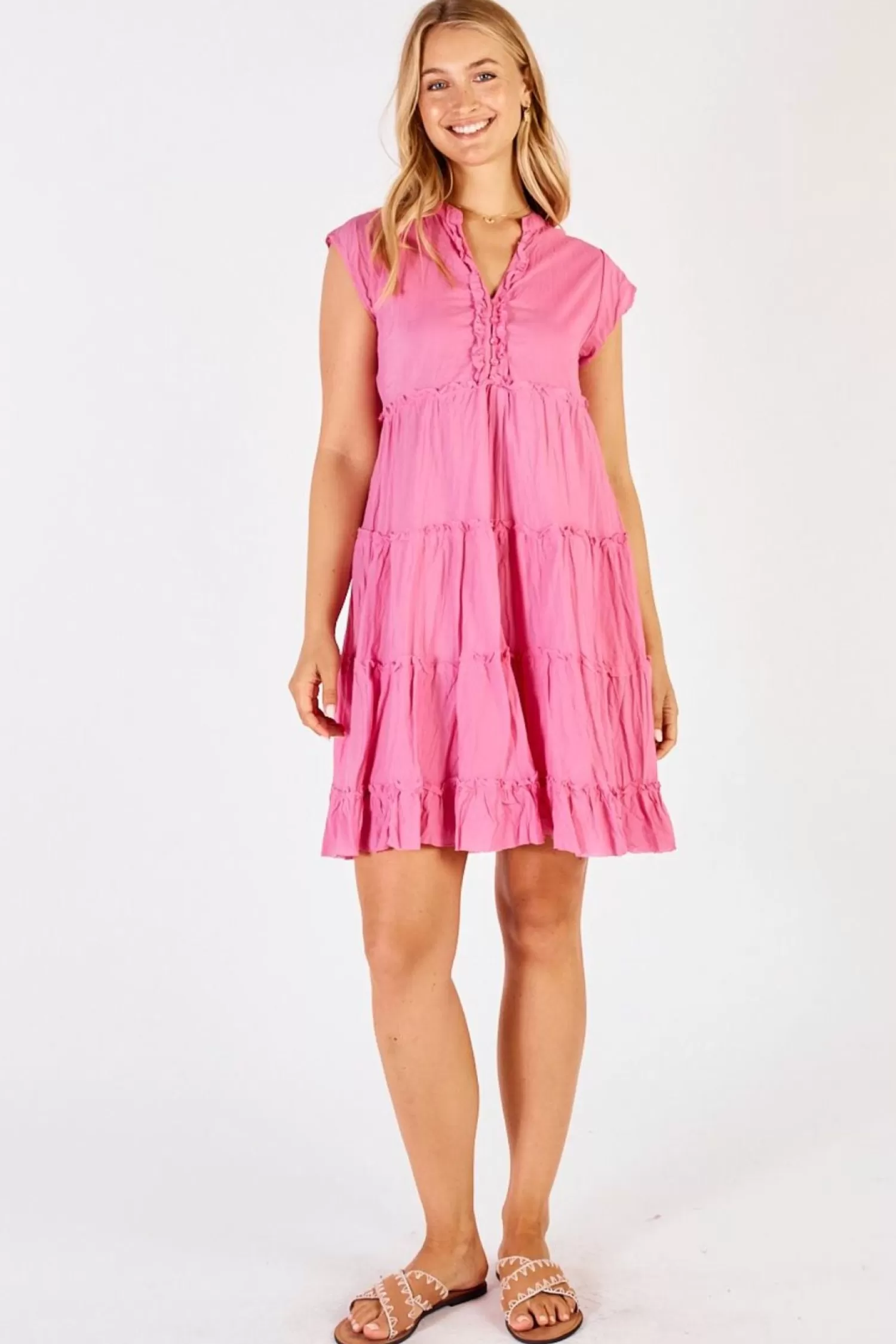Lula Life Dresses*Gwen Dress - Candy - LL16