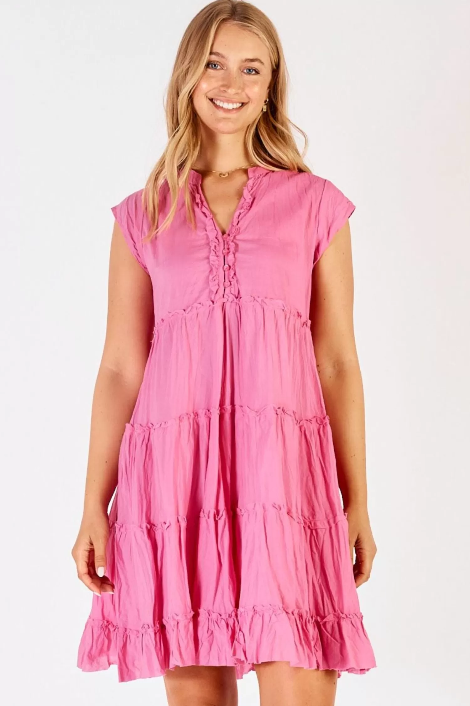 Lula Life Dresses*Gwen Dress - Candy - LL16