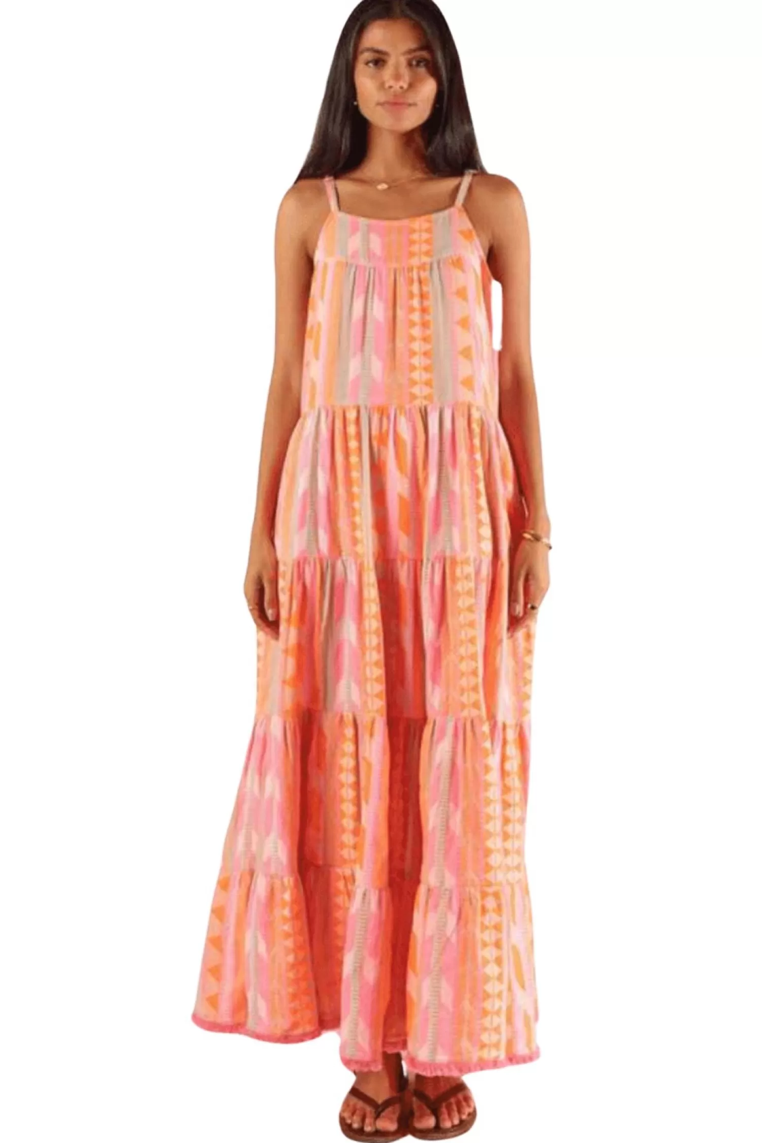 Rubyyaya Dresses*Hermosa Maxi Dress - Pink - RY19