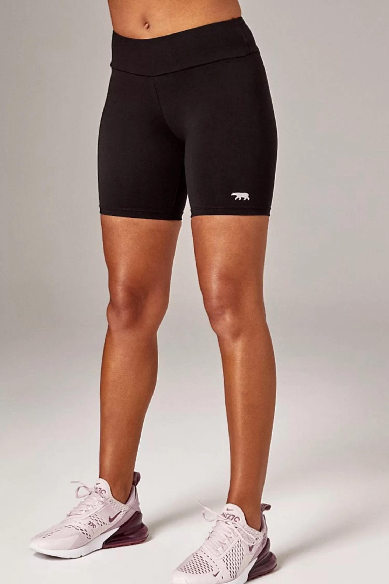 Running Bare Activewear | Shorts*High Rise Bike Short - Black - RB5
