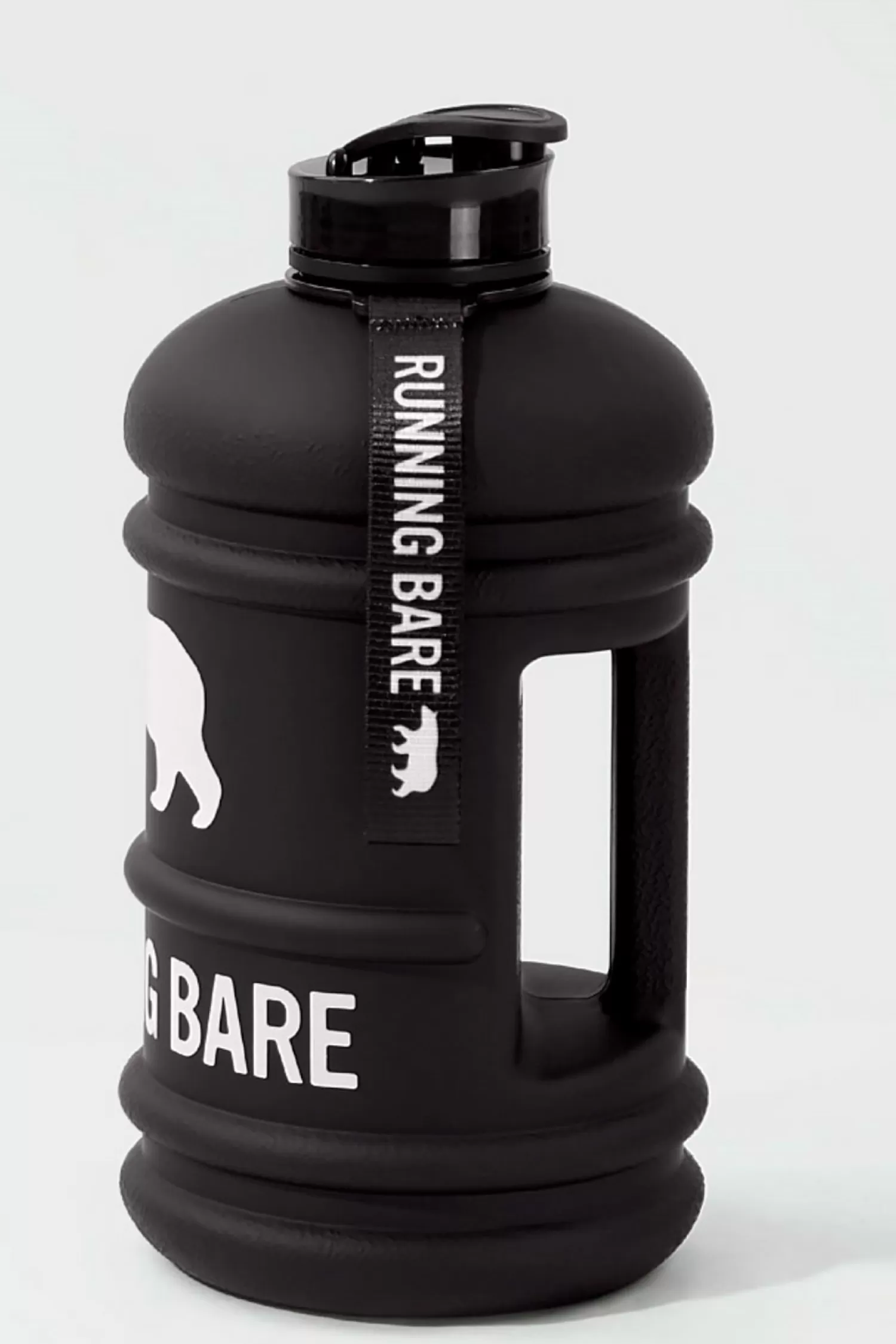 Running Bare Activewear*H2O Bear Water Bottle - Black - RB10