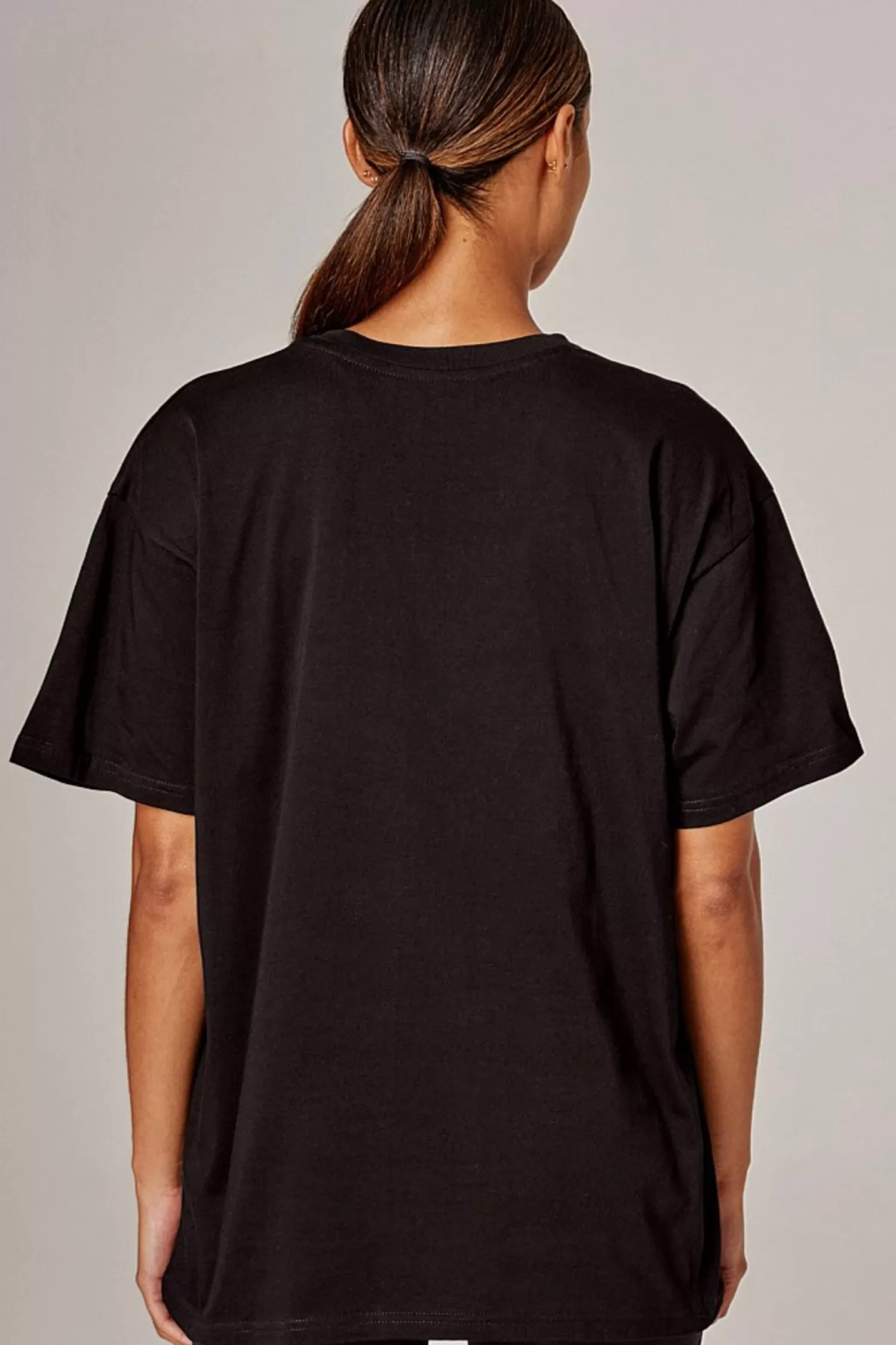 Running Bare Activewear | Shirts & Tops*Hollywood Relaxed Tee - Black - RB7