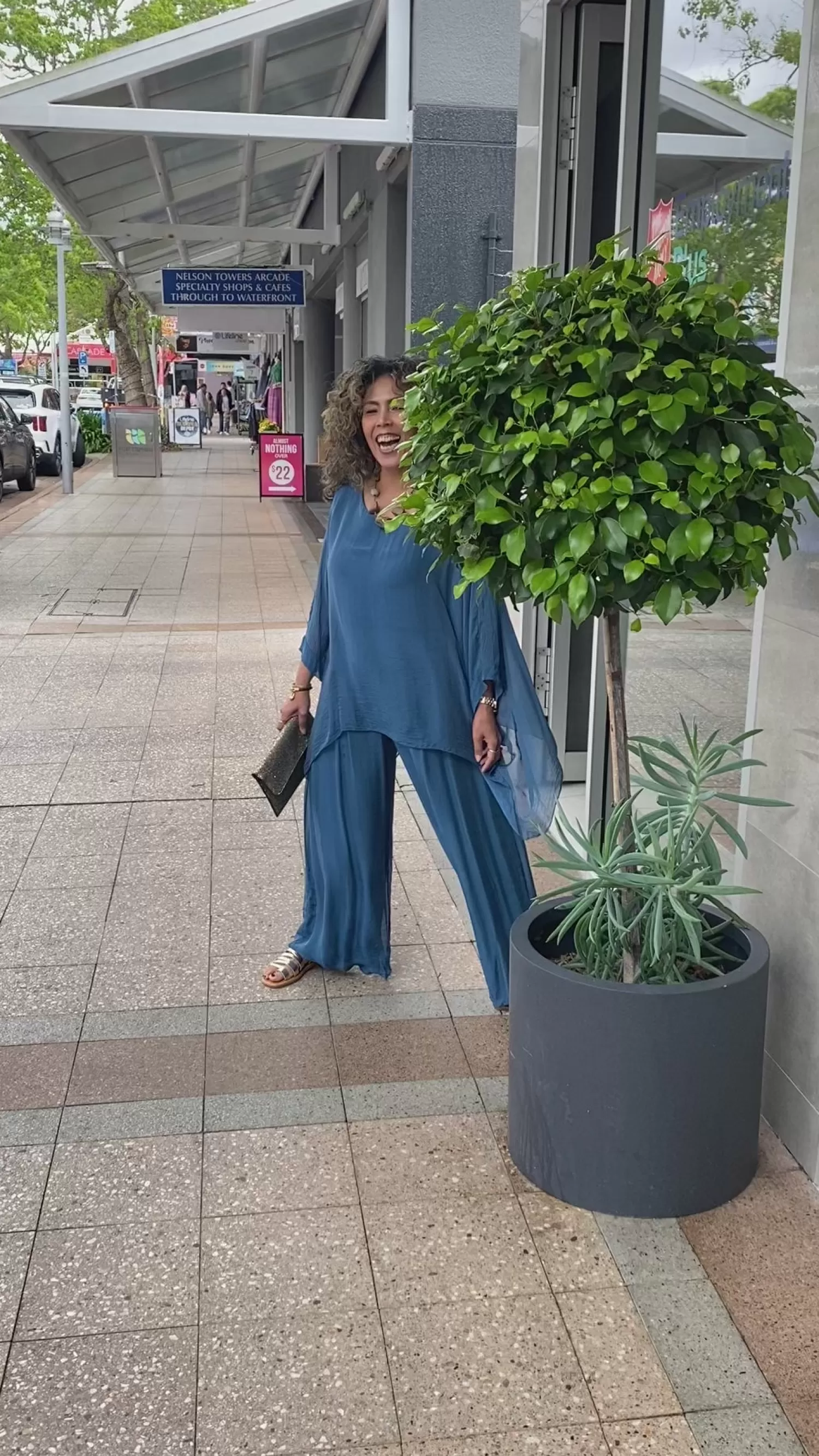 The Italian Cartel Ladies Pants*Idalia Pant - Teal -IC18