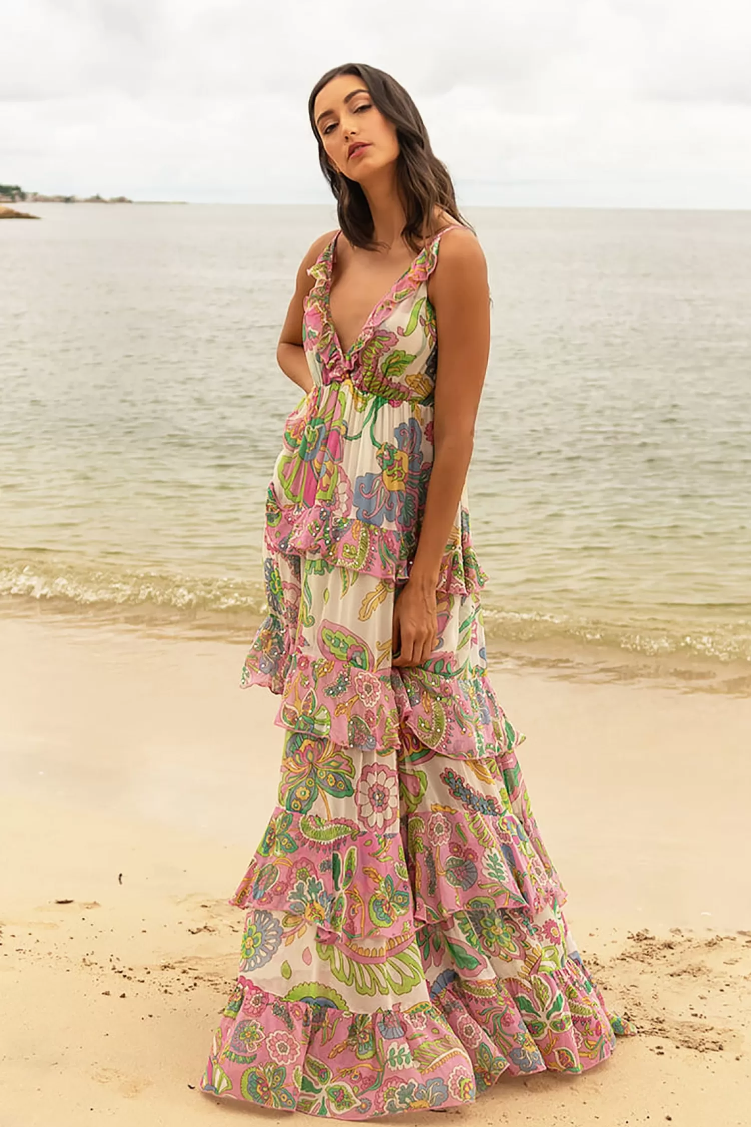 Miss June Weddings & Events | Dresses*Ingrid Dress - Pastel - M1