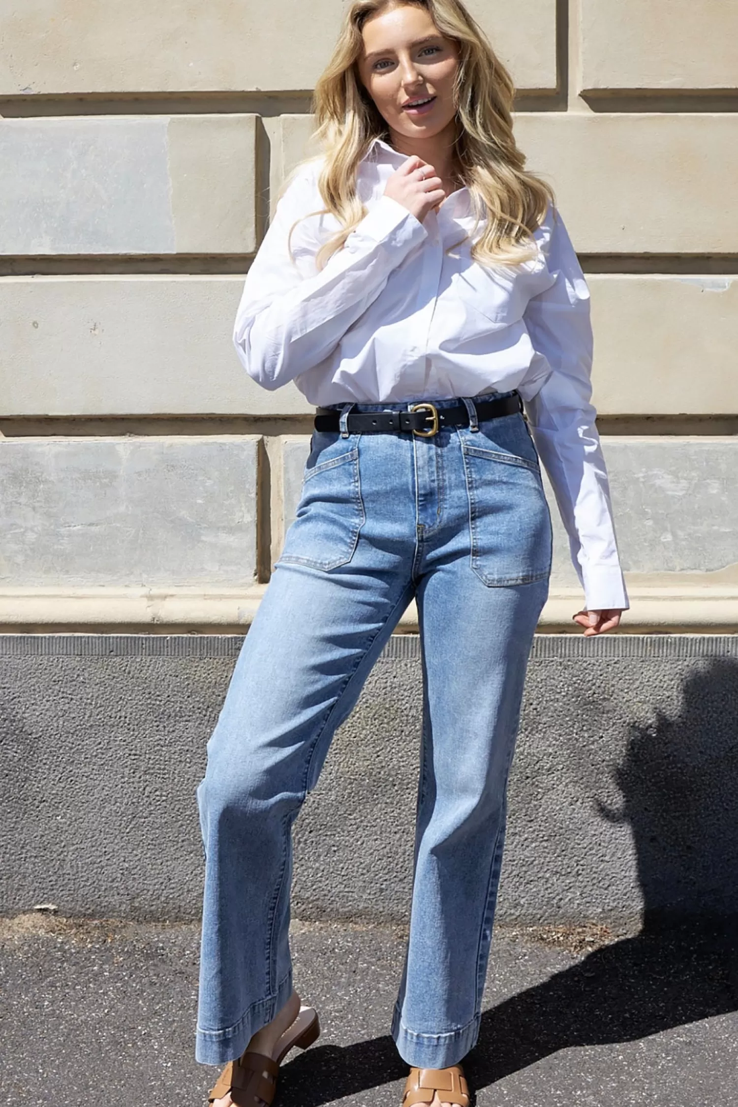 Saint Rose Women's Jeans*Jayne Jeans - Vintage Denim - ST1