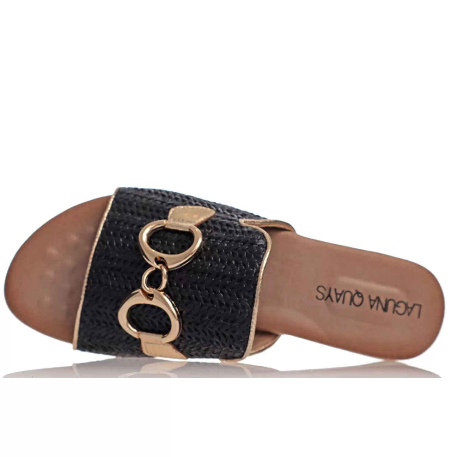 Laguna Quays Resort Sandals*Kandy Slide - Black - LQ7