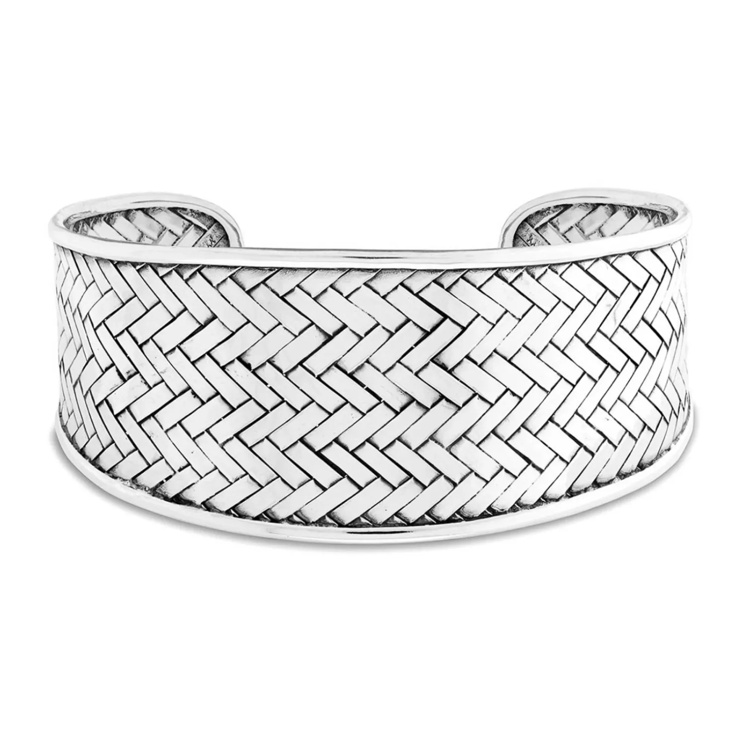 Nusa Jewellery Jewellery*Karma Silver Cuff - Silver - NS1