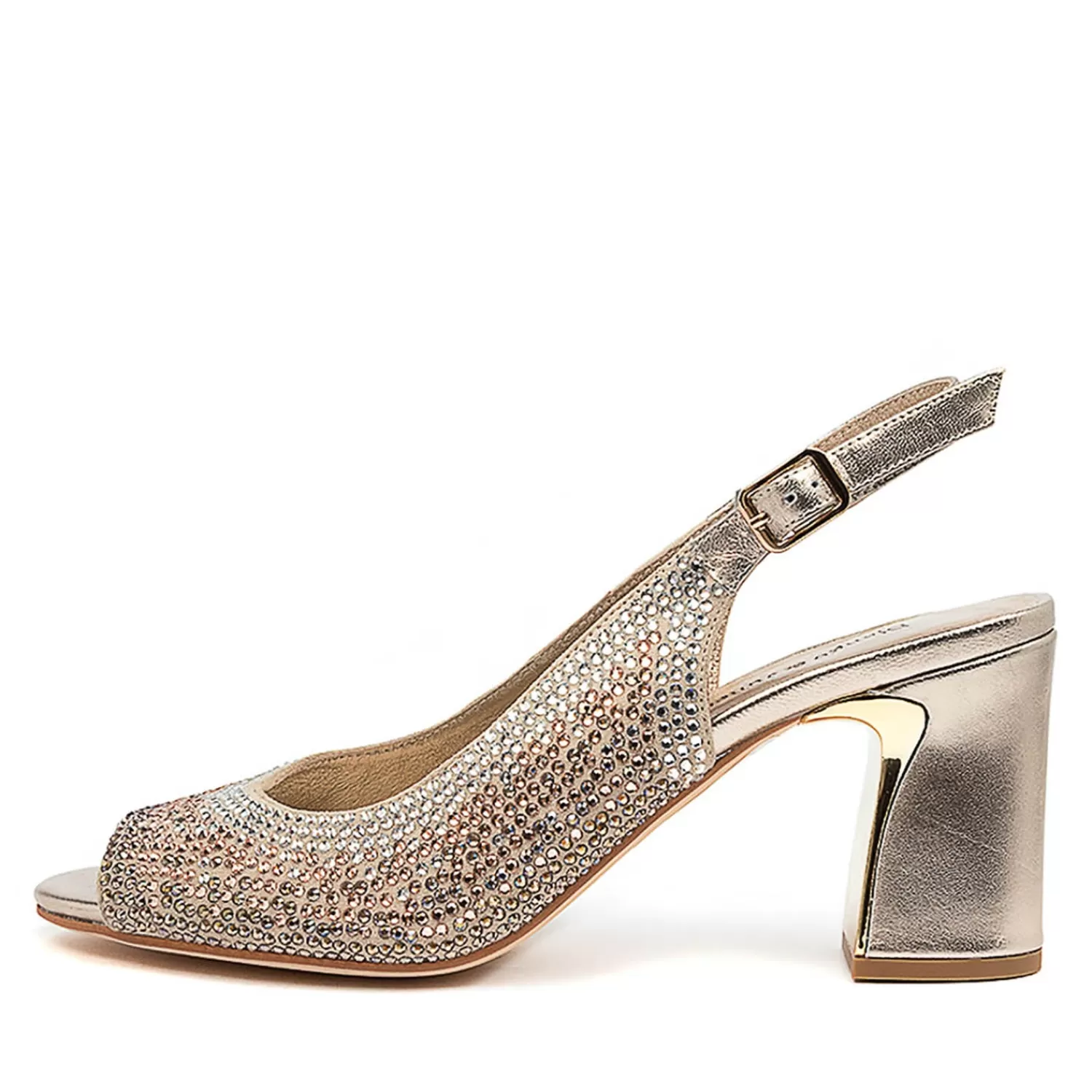 Django & Juliette Wedding Shoes | Heels*Kerry Heel - New Champagne - DJ6