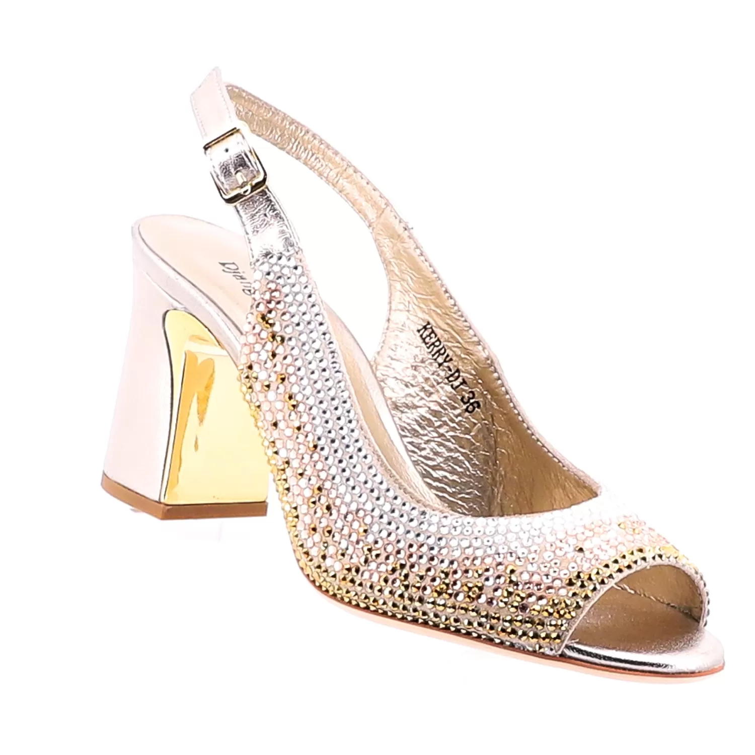 Django & Juliette Wedding Shoes | Heels*Kerry Heel - New Champagne - DJ6