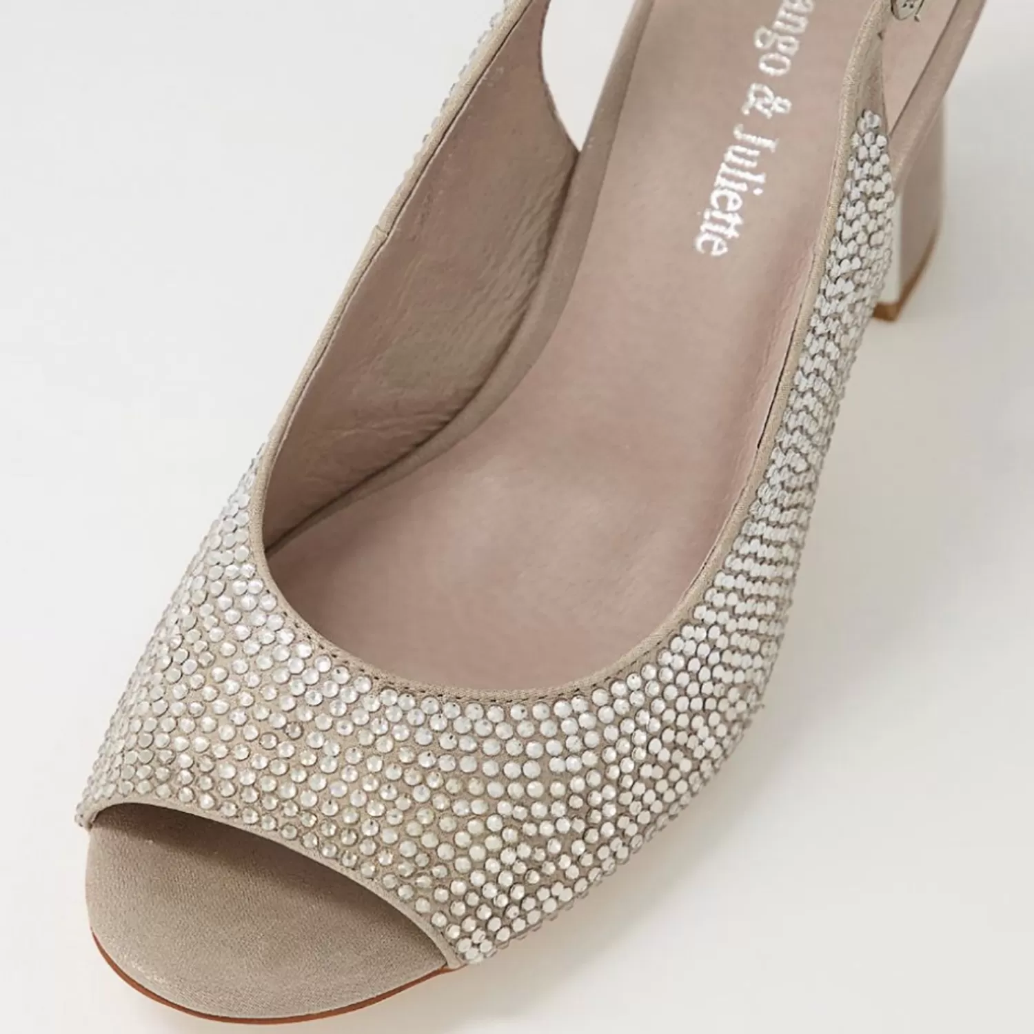 Django & Juliette Wedding Shoes | Heels*Kerry Heel - Light Pewter - DJ6