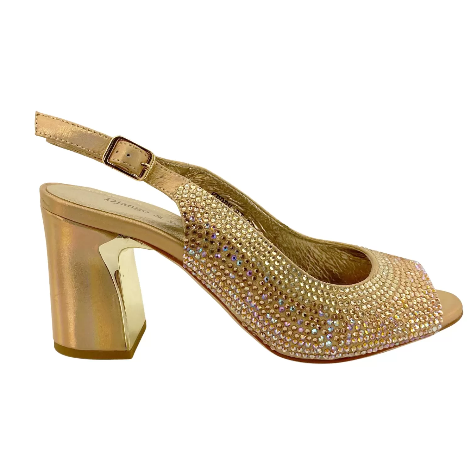 Django & Juliette Wedding Shoes | Heels*Kerry Heel - Rose Gold - DJ6