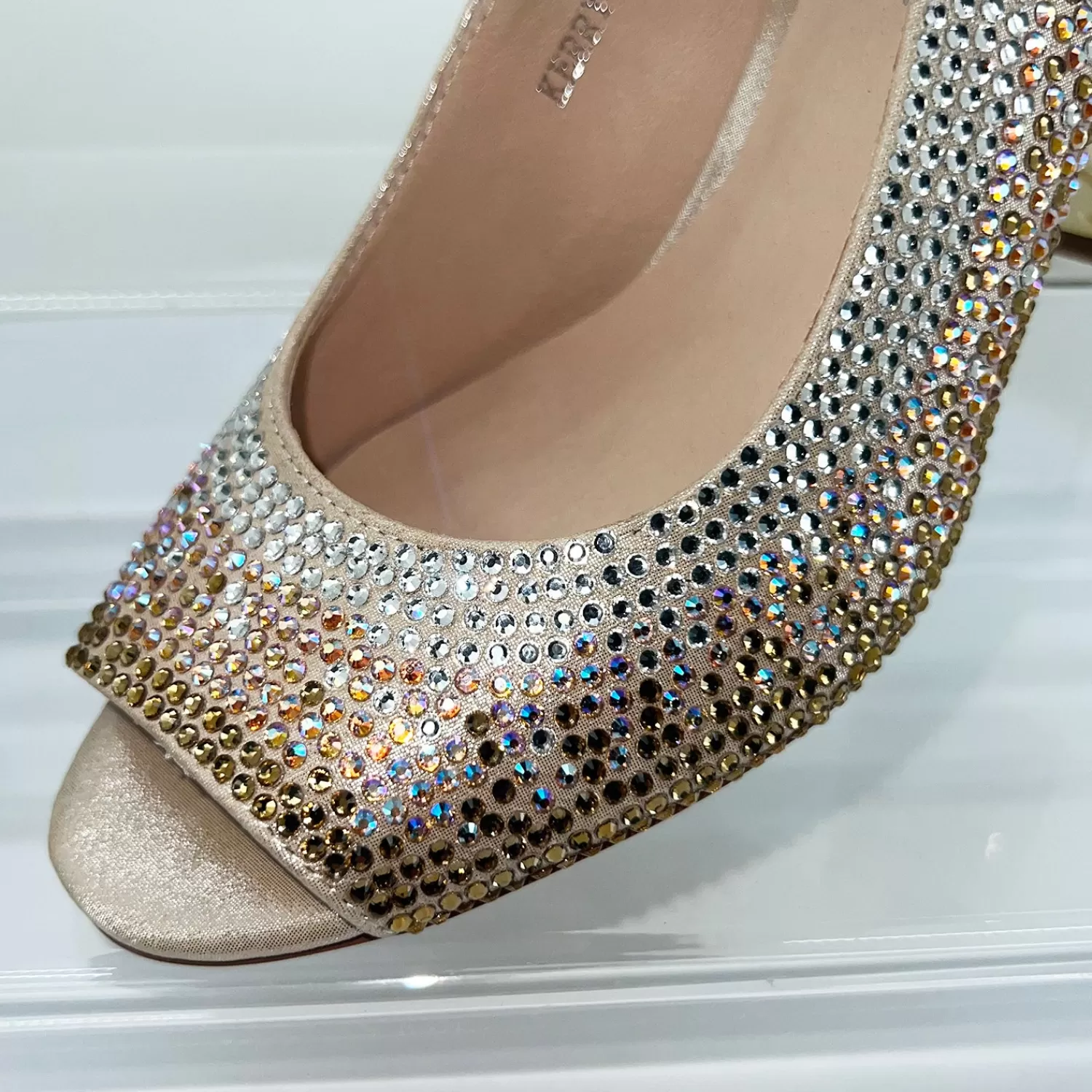 Django & Juliette Wedding Shoes | Heels*Kerry Heel - Rose Shimmer - DJ6