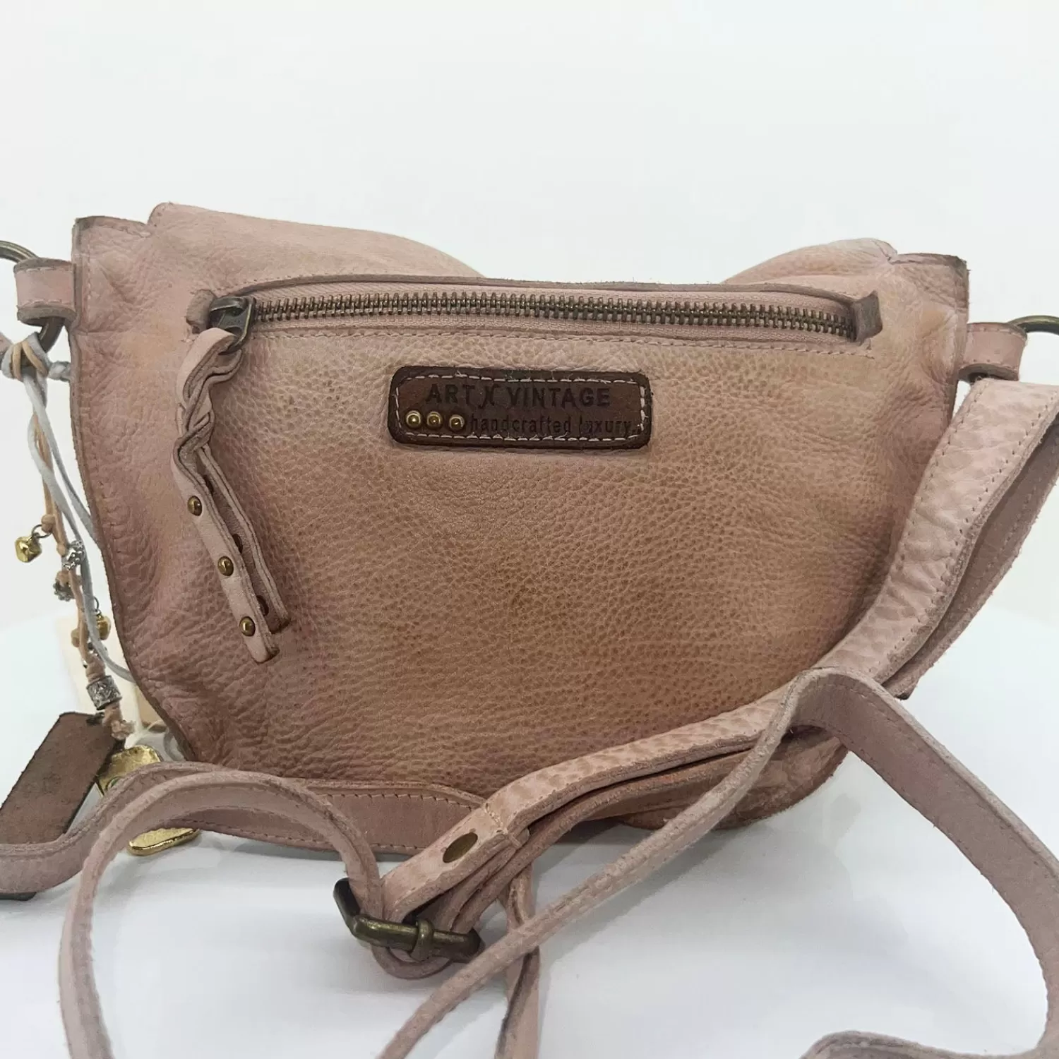 Art N Vintage Handbags*Keya Crossbody Bag - Blush - AV4