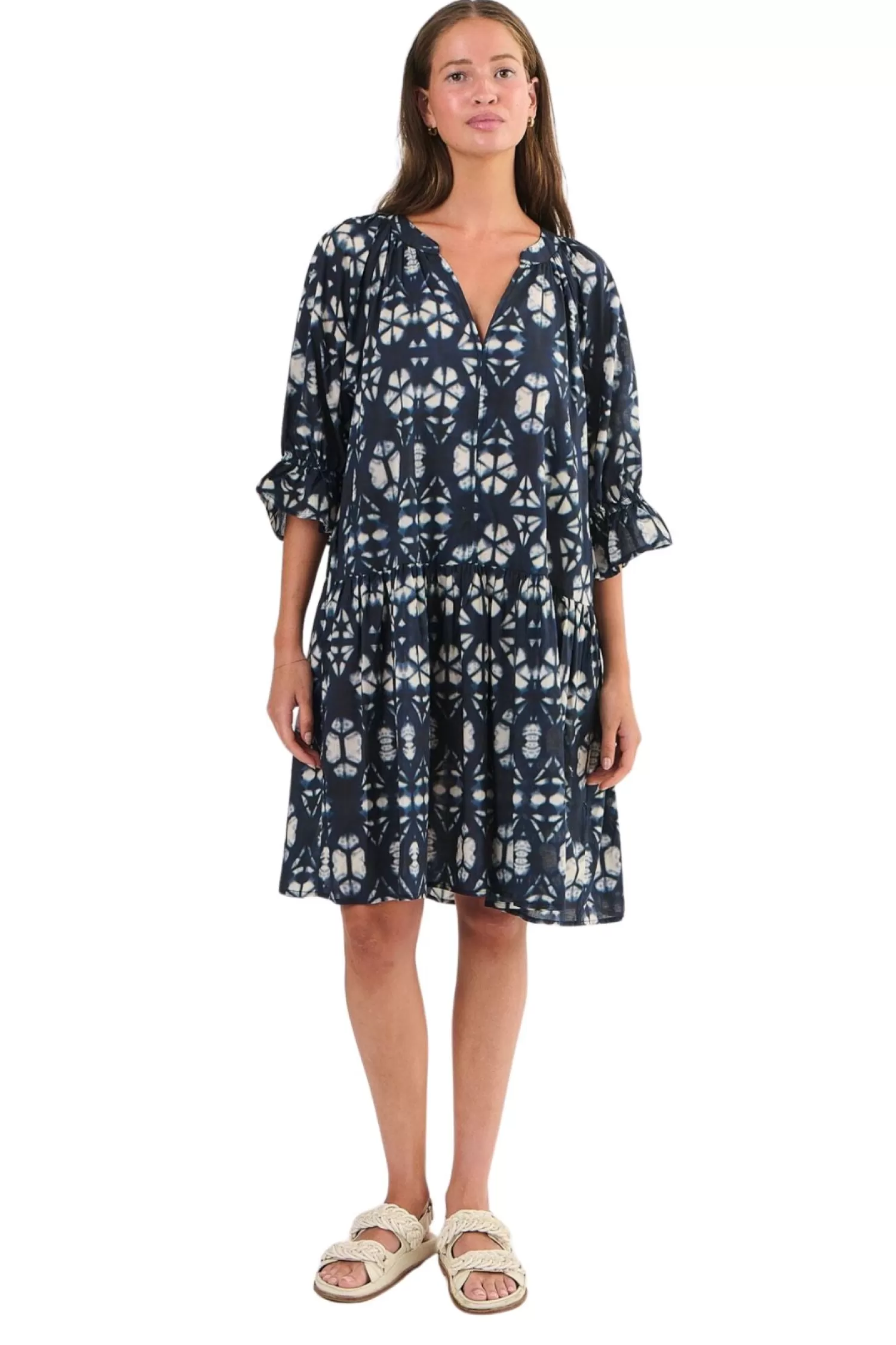 Namastai Dresses*Kitty Cotton Dress - Fracture - N20