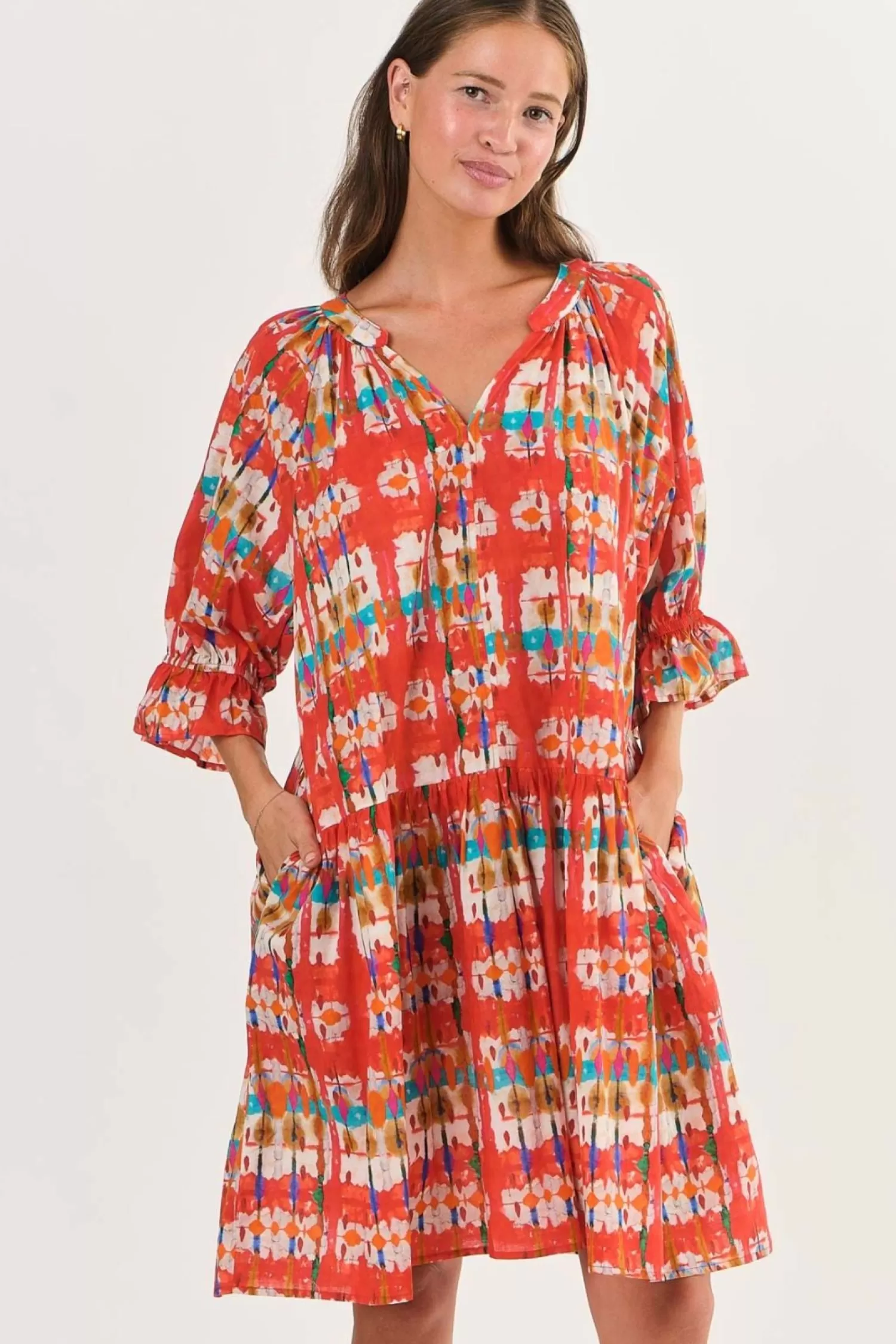 Namastai Dresses*Kitty Cotton Dress - Tutti Frutti - N20
