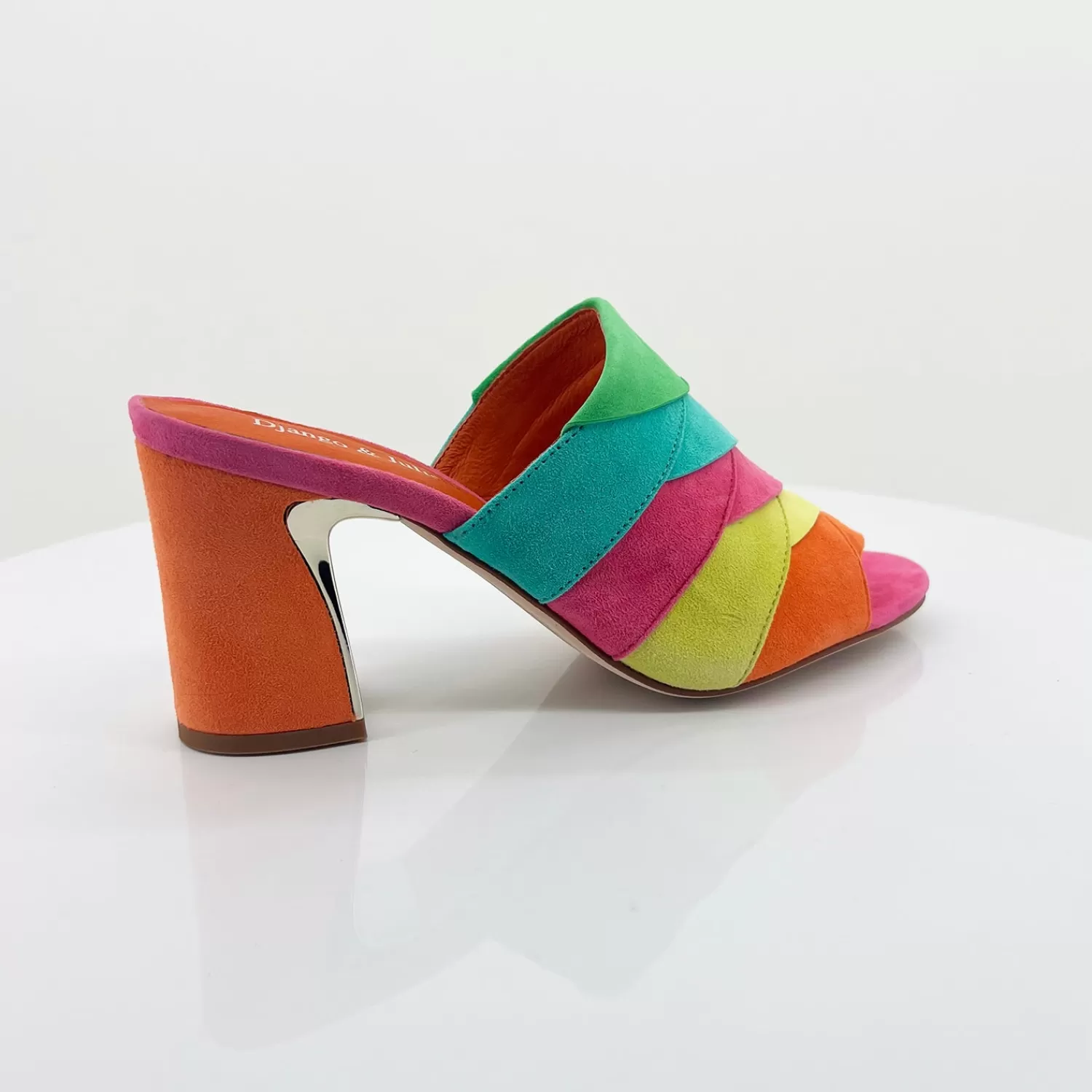 Django & Juliette Heels*Kolours Heel - Lipstick - DJ4