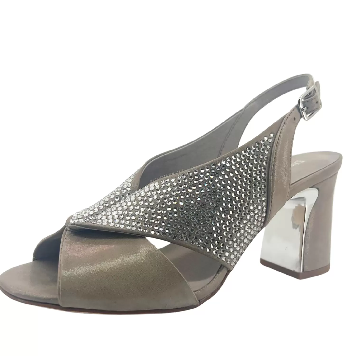Django & Juliette Heels*Konduct Heel - Light Pewter - DJ18